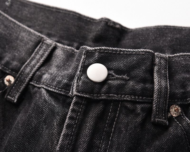 Japanese Brand × Jean High street washed loose stitching flared jeans y2k Size US 32 / EU 48 - 4 Thumbnail