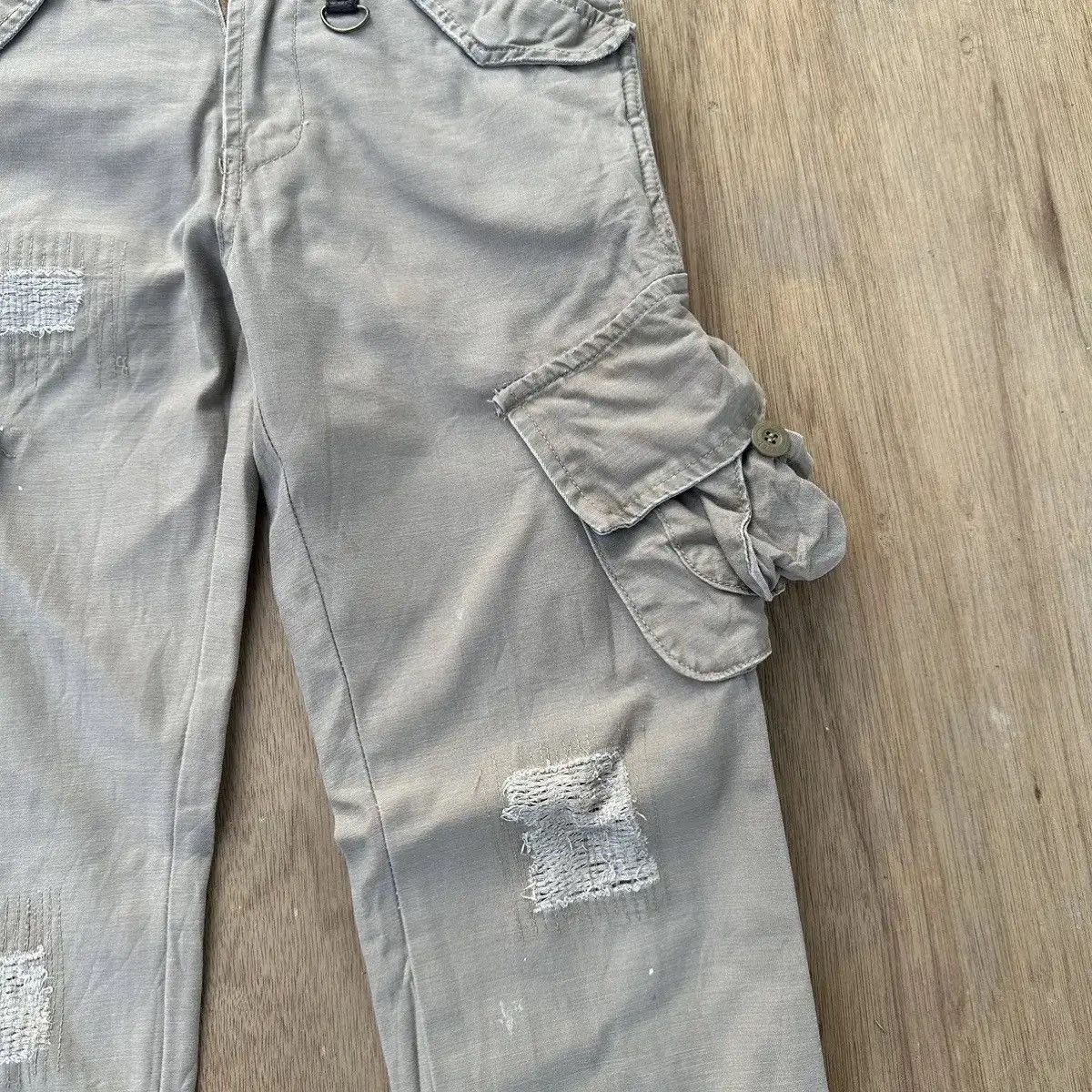 Voodoo Tactical 3D POCKET VINTAGE HCO TROUSERS TACTICAL VERYRARE CARGO PANTS Size US 28 / EU 44 - 4 Thumbnail