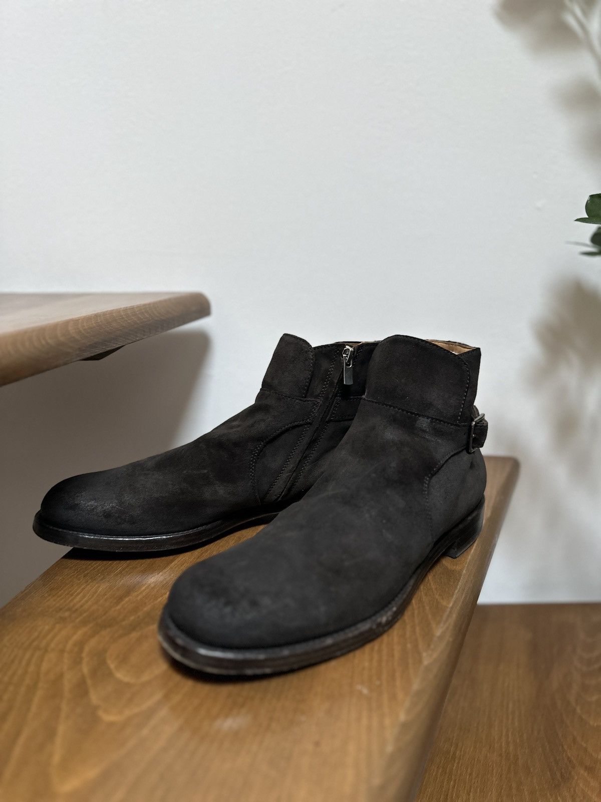 Officine Creative Officine Creative Handmade Suede Boots - Size 41 IT Size US 8 / EU 41 - 3 Thumbnail