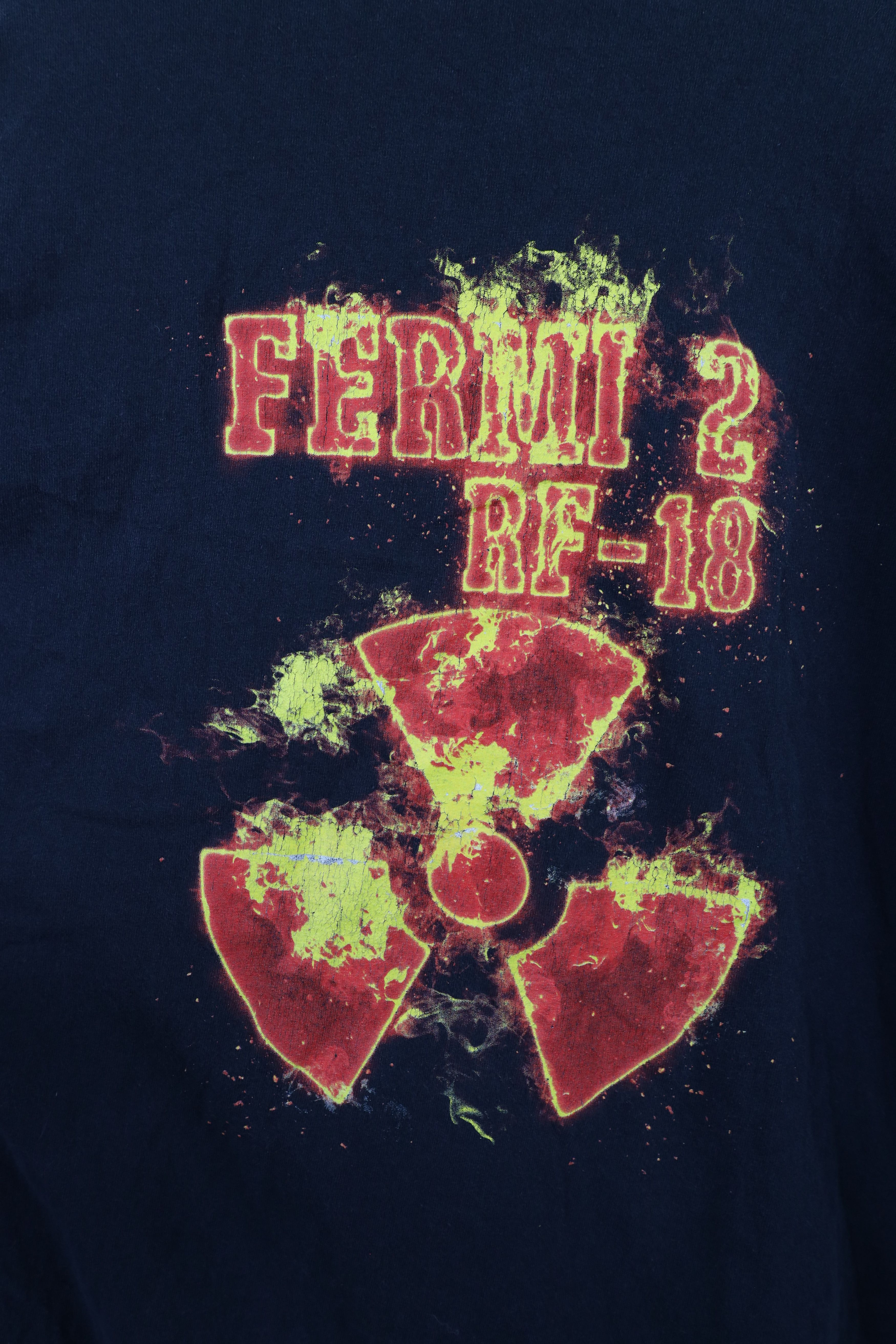 Vintage Vintage Fermi 2 Nuclear Power Plant Long Sleeve T-Shirt Size US XXL / EU 58 / 5 - 9 Thumbnail