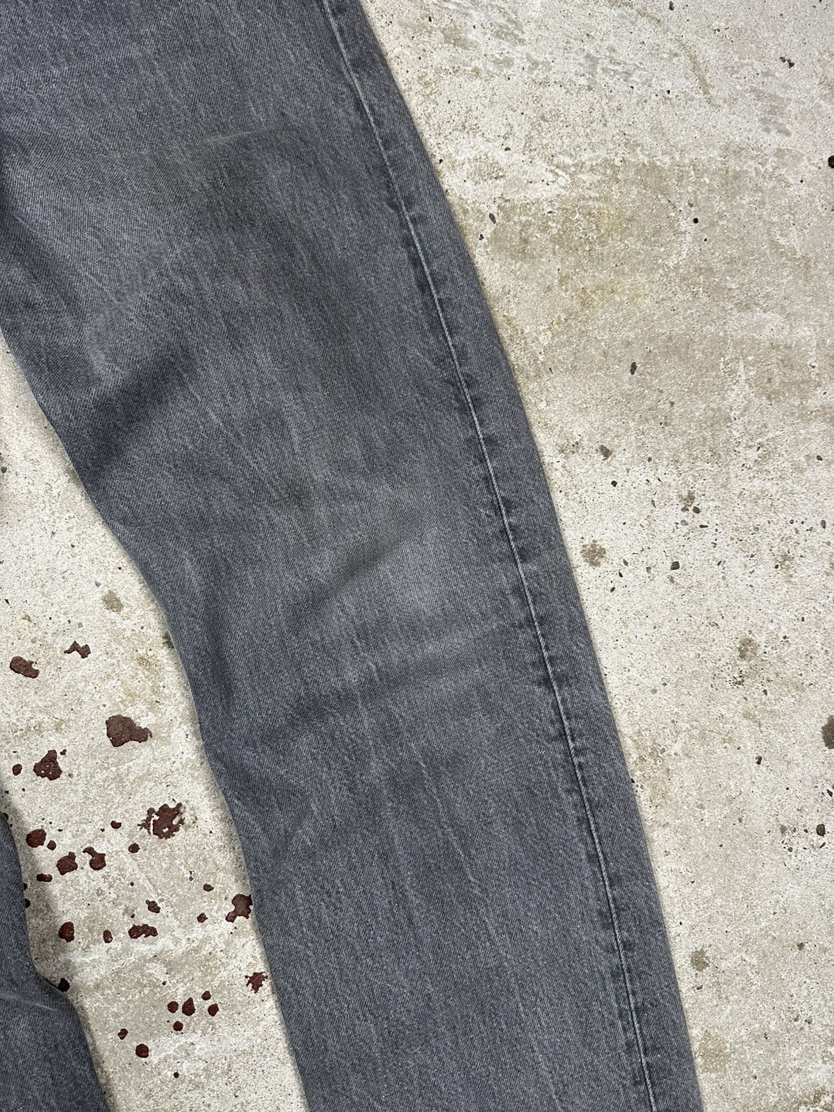 Levi's Vintage 1995 Levi’s 501 Gray Denim Pants Jeans made in USA Size US 33 - 6 Thumbnail