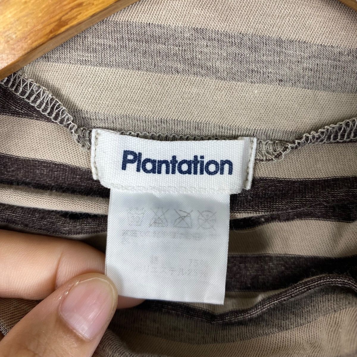 Issey Miyake By Issey Miyake! PLANTATION Striped Longsleeve Tee Shirt Size US M / EU 48-50 / 2 - 5 Thumbnail