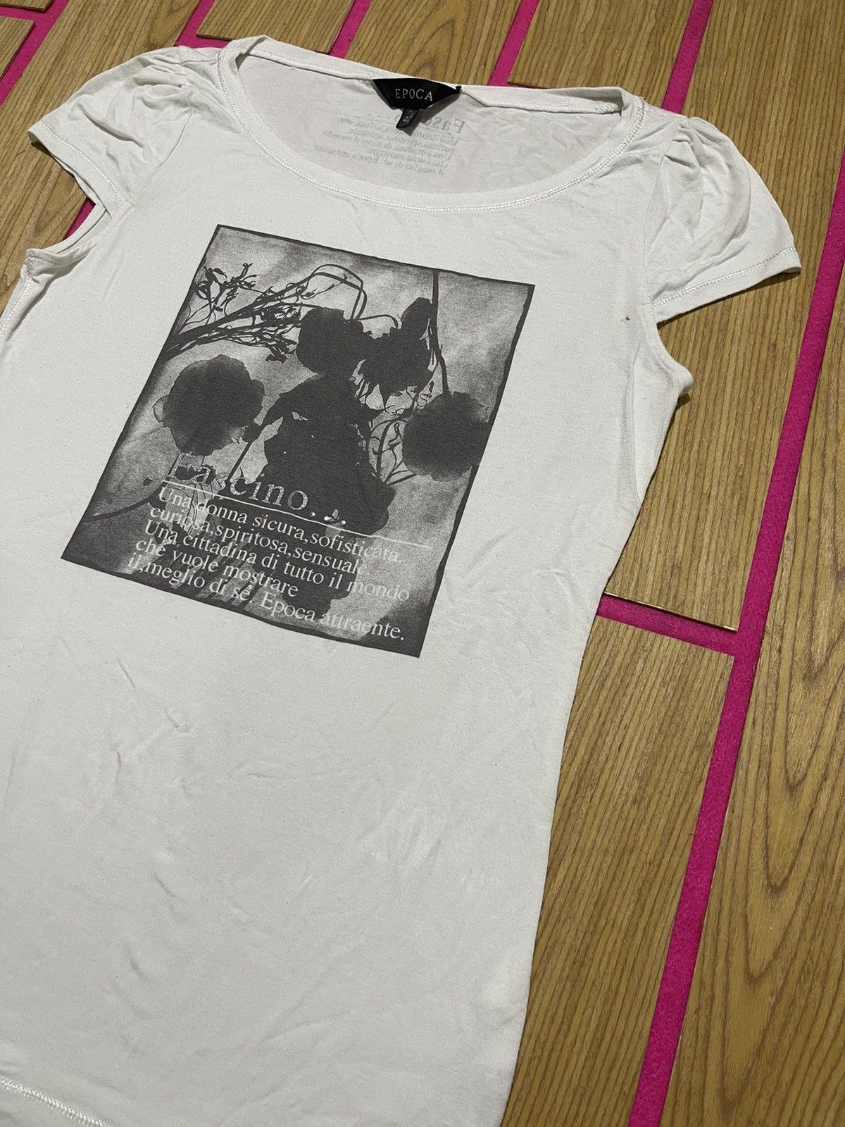 If Six Was Nine Y2K EPOCA short sleeve tshirt women Size M / US 6-8 / IT 42-44 - 2 Thumbnail