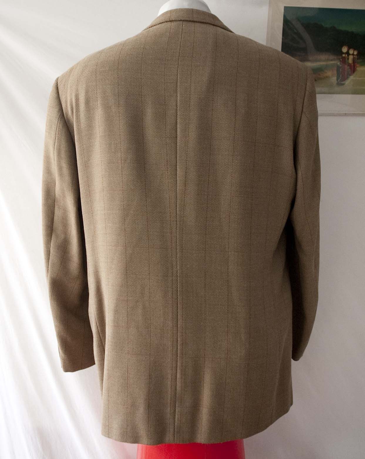 Zanella Zanella Jacket Sport Coat Size 46 Wool Brown Size 46R - 7 Thumbnail
