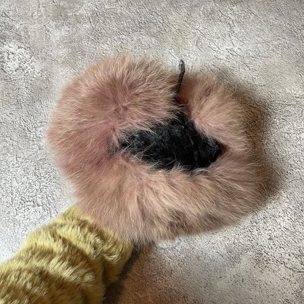 If Six Was Nine Vintage 90s Alt Beanie Mohair Ushanka Faux American VTg Size ONE SIZE - 6 Thumbnail