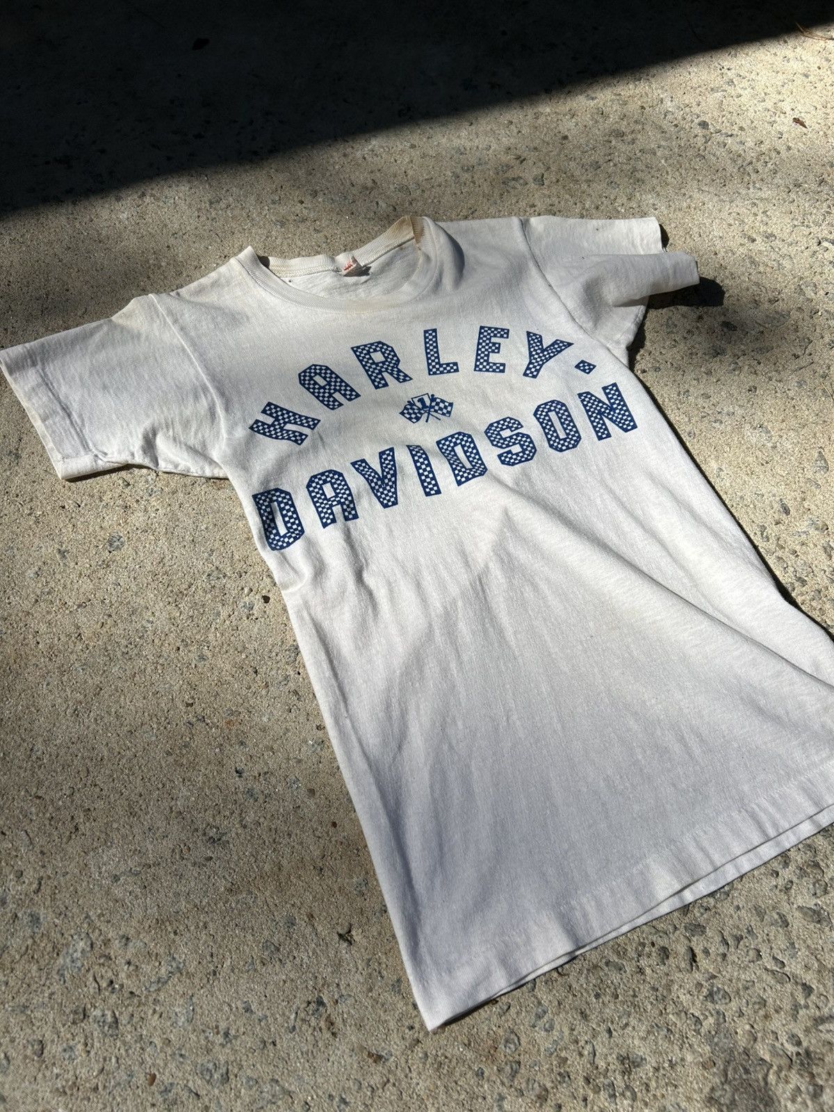 Harley Davidson VTG 50s CHAMPION TAG Harley Davidson Size S White T-Shirt Size US S / EU 44-46 / 1 - 4 Thumbnail