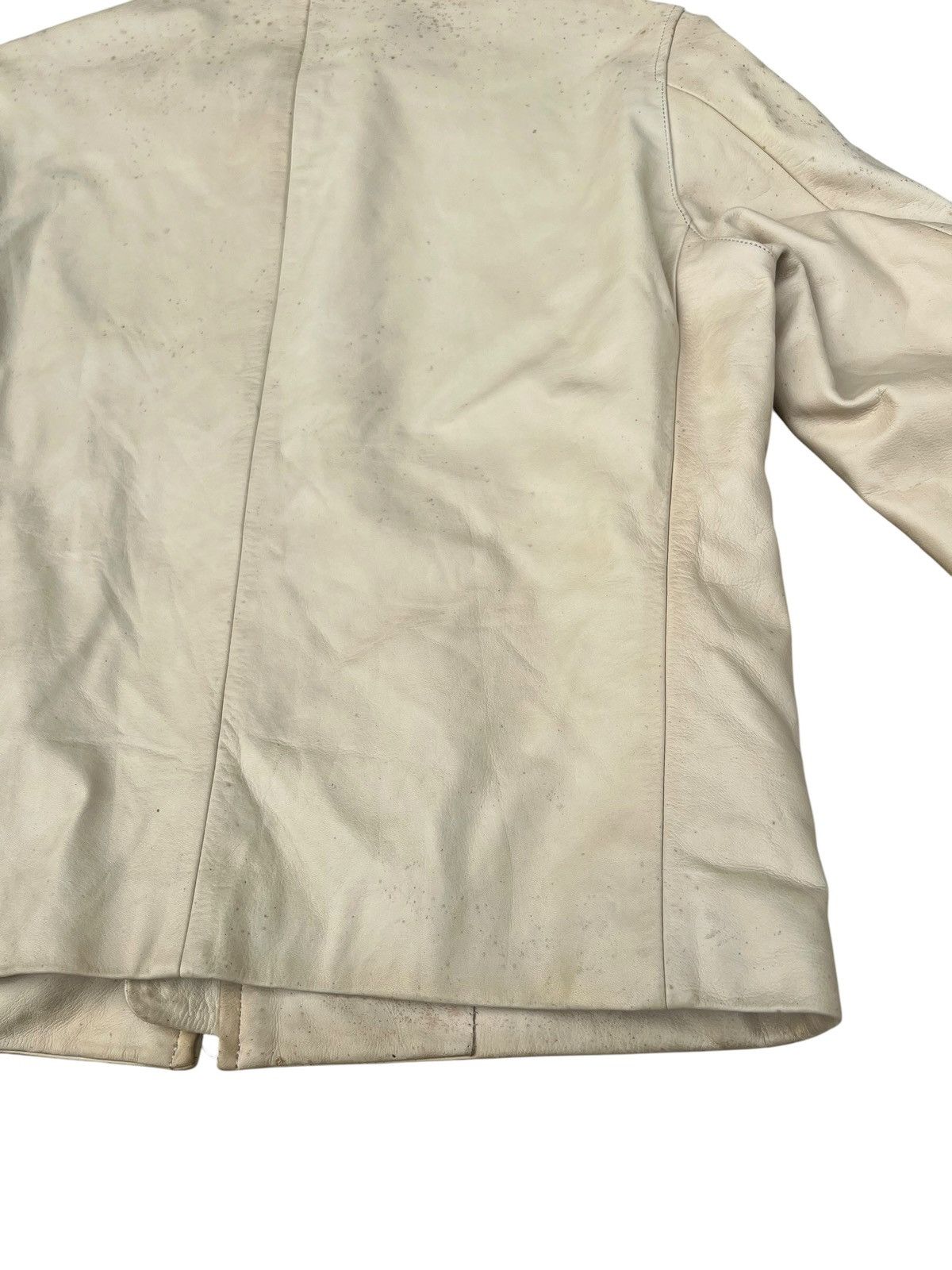 Leather VTG Max Fritz Japan Dirty Patina Cow Leather Racer Jacket Size US M / EU 48-50 / 2 - 23 Thumbnail