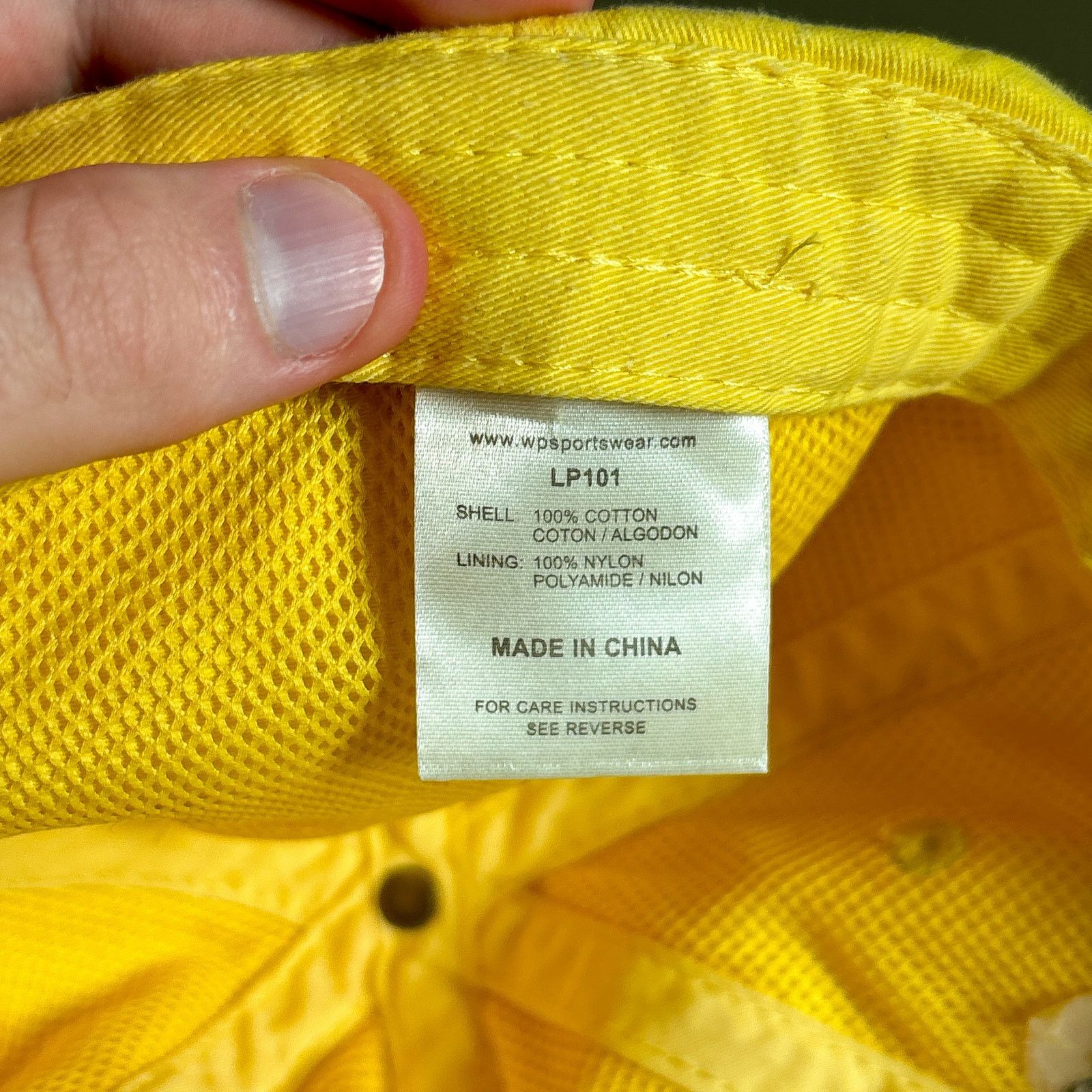Adams Englewood Beach Florida Adams Yellow Leather Strapback Hat Size ONE SIZE - 10 Thumbnail