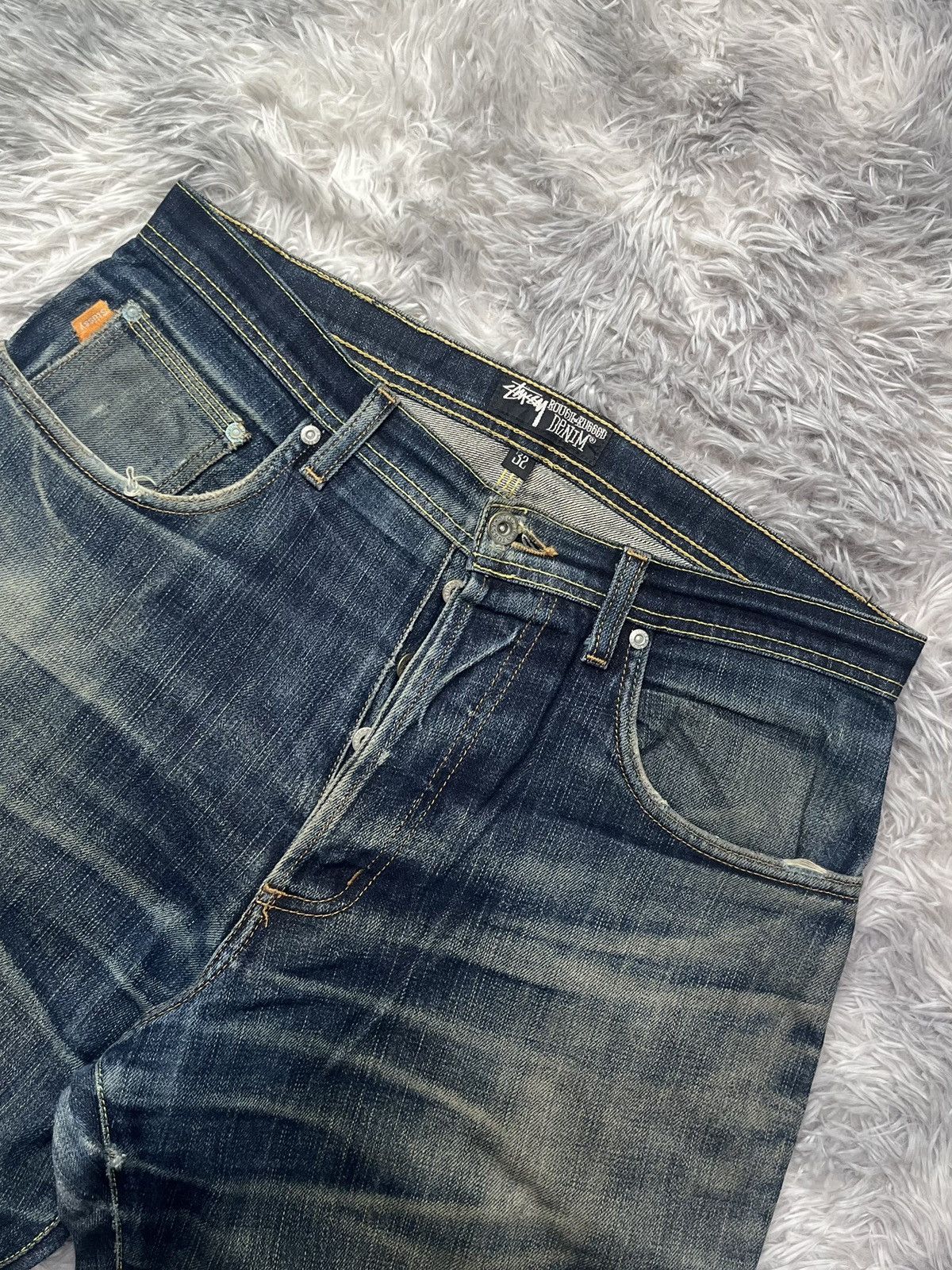 Stussy Vintage Stussy Rough and Rugged Denim Size US 34 / EU 50 - 6 Thumbnail
