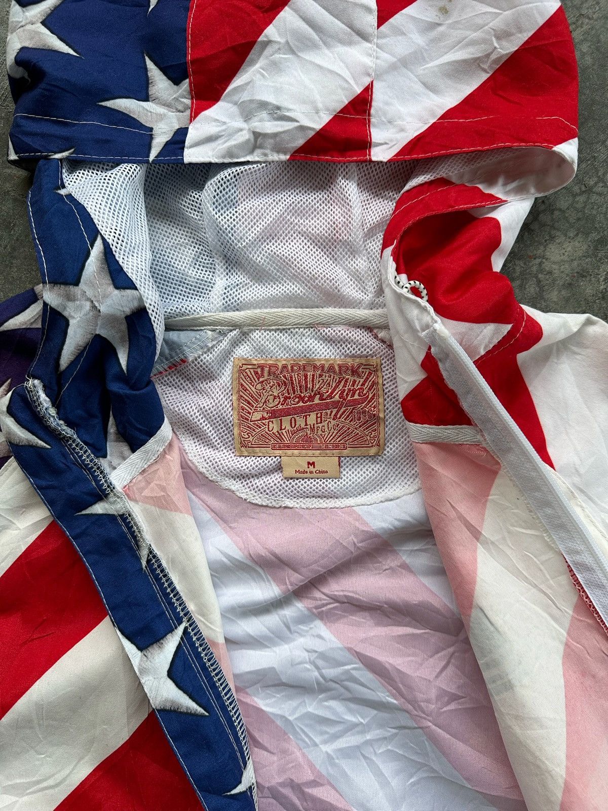 Brooklyn Cloth RARE Design Brooklyn Cloth Full print USA Flag Jacket Size US M / EU 48-50 / 2 - 7 Thumbnail