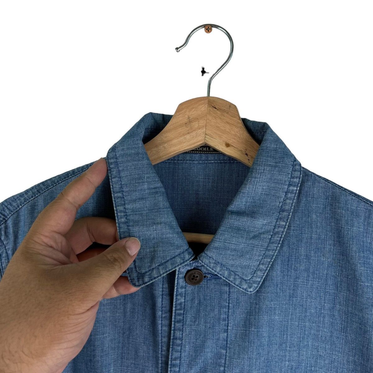Other 🔥VINTAGE CHORE WORK JACKET CROCODILE POCKET ISSEY MIYAKE Size US M / EU 48-50 / 2 - 3 Thumbnail