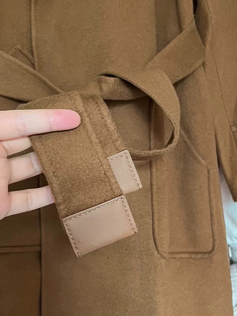 Loro Piana LORO PIANA Caramel colored cashmere coat Size S / US 4 / IT 40 - 7 Thumbnail