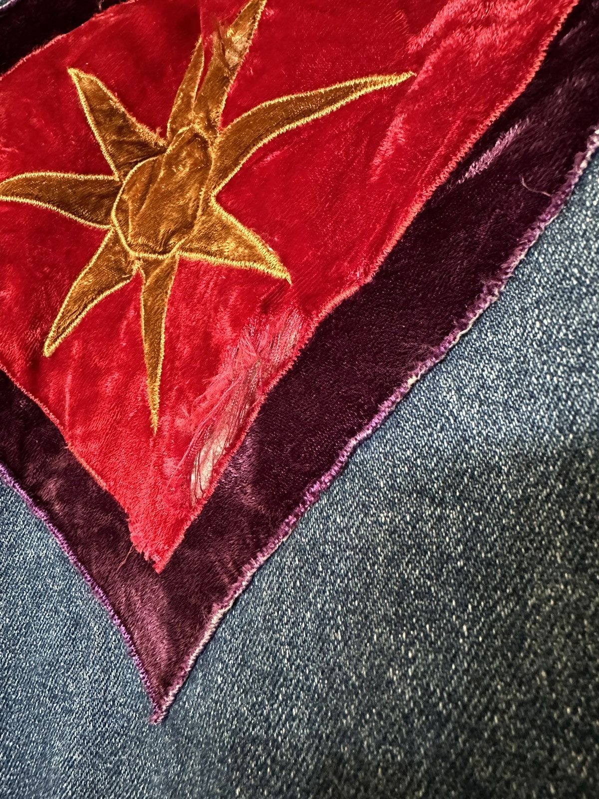 Kith Izzi Vintage 80’s Denim Jacket - North Star Kith Patchwork Size S / US 4 / IT 40 - 10 Thumbnail