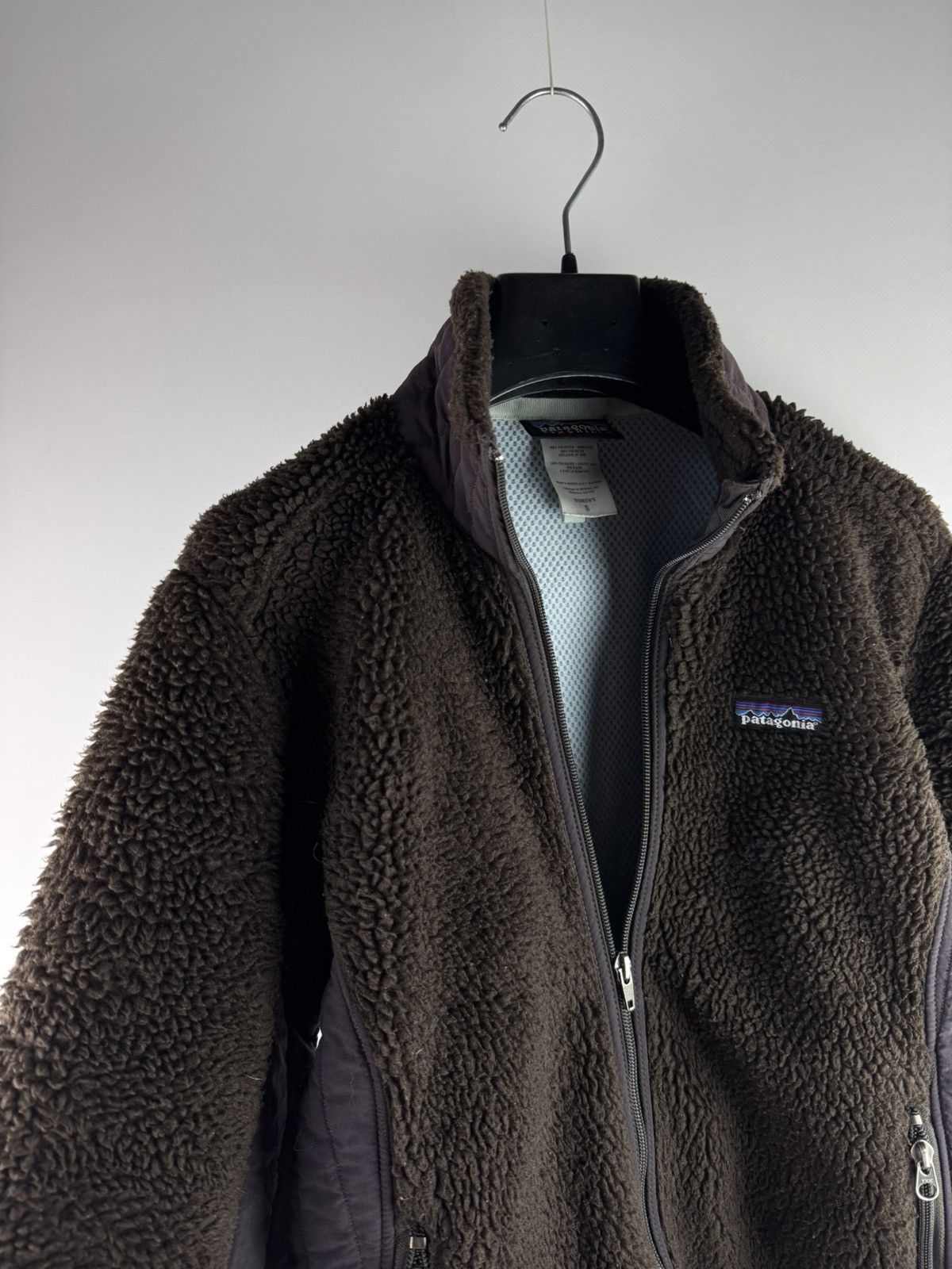 Patagonia Vintage 00s Patagonia Synchilla Deep Pile Fleece Brown Size S / US 4 / IT 40 - 2 Thumbnail
