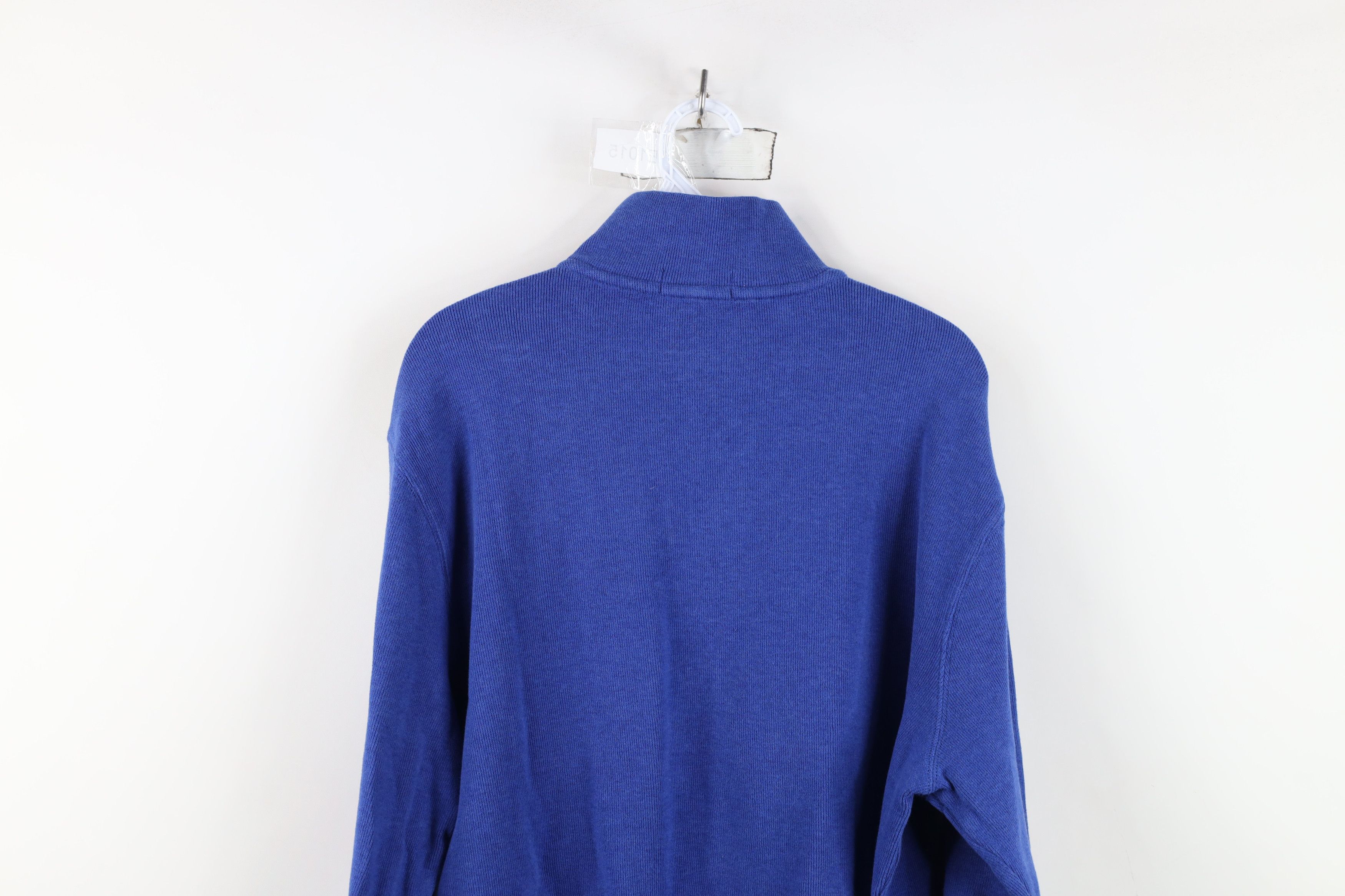 Ralph Lauren Vintage Ralph Lauren Ribbed Knit Half Zip Pullover Sweater Size US L / EU 52-54 / 3 - 13 Thumbnail