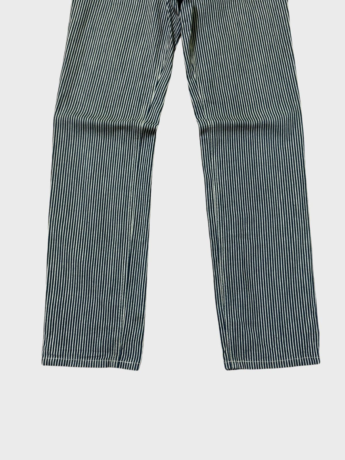 Japanese Brand × Vintage × Yohji Yamamoto Vintage INÉD HOMME Yohji Yamamoto Striped Hickory Pant Size US 31 - 6 Thumbnail