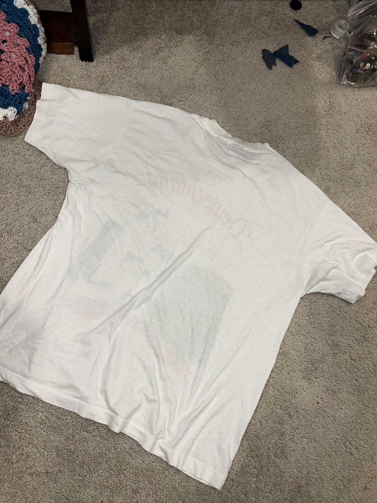 Vintage Vintage 1990s Germany Graphic T-Shirt Size XXL Single Stitch Size US XXL / EU 58 / 5 - 4 Thumbnail