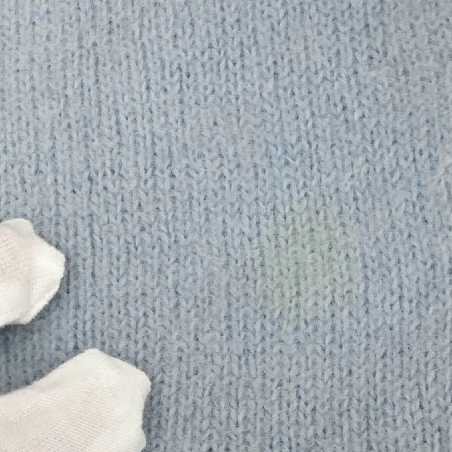 Max Mara MaxMara Studio Light Blue Angora Wool Blend Cardigan Sweater Size S / US 4 / IT 40 - 3 Thumbnail