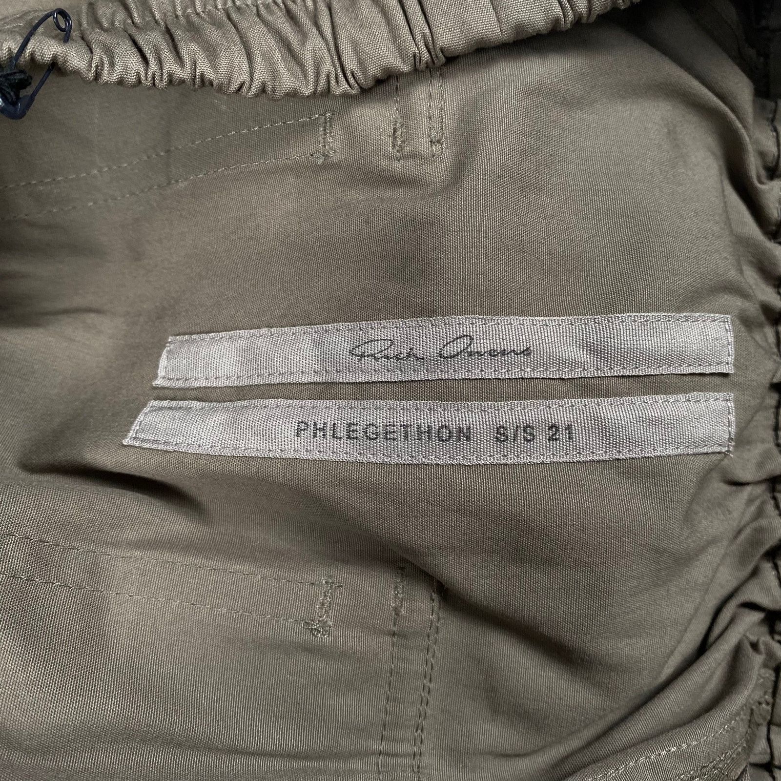 Rick Owens Rick Owens Tan Darkshdw Cargo Pants Size US 32 / EU 48 - 7 Thumbnail
