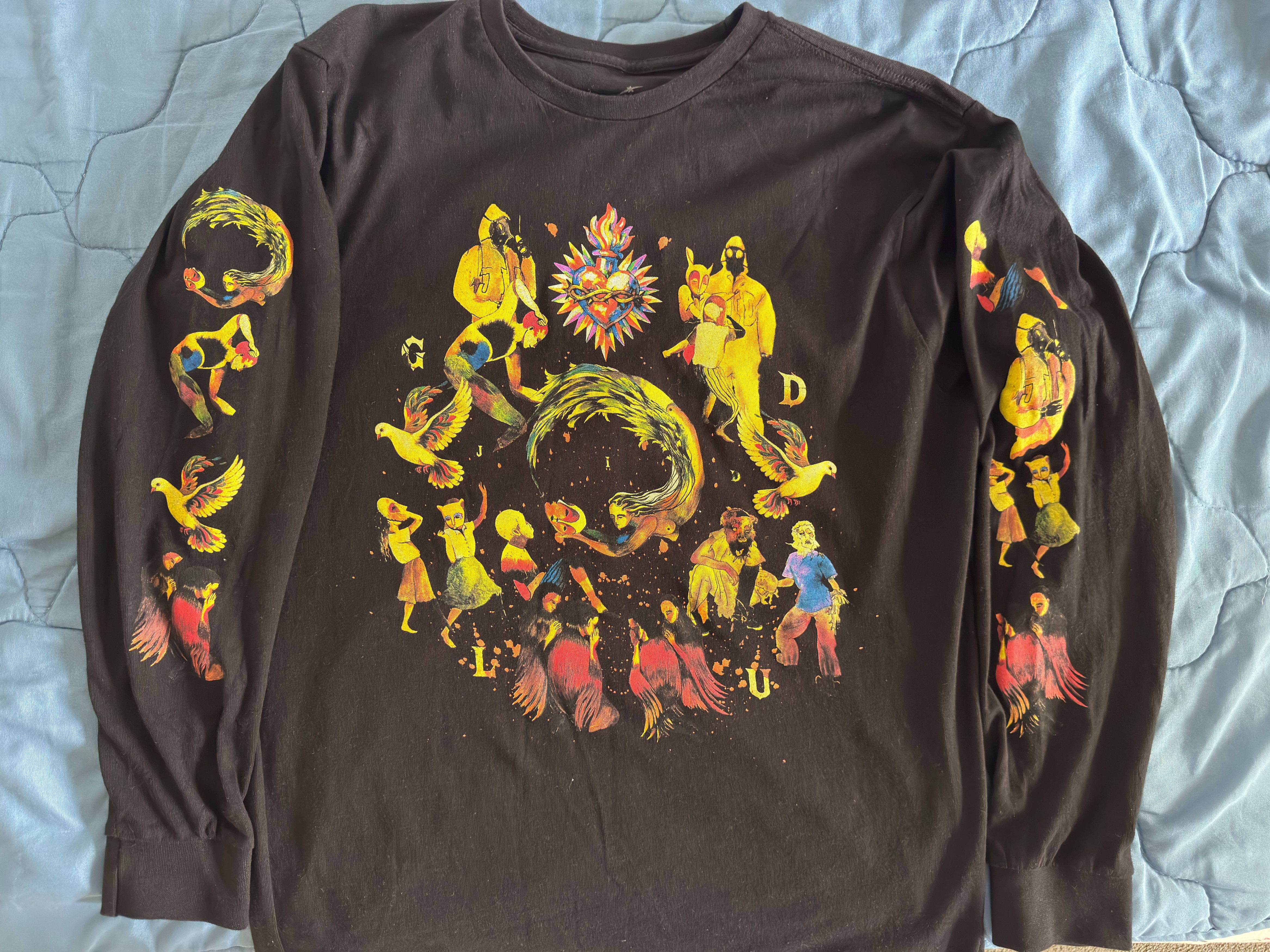 Other JID "God Does Like Ugly" Tour Long Sleeve Size US M / EU 48-50 / 2 - 2 Thumbnail