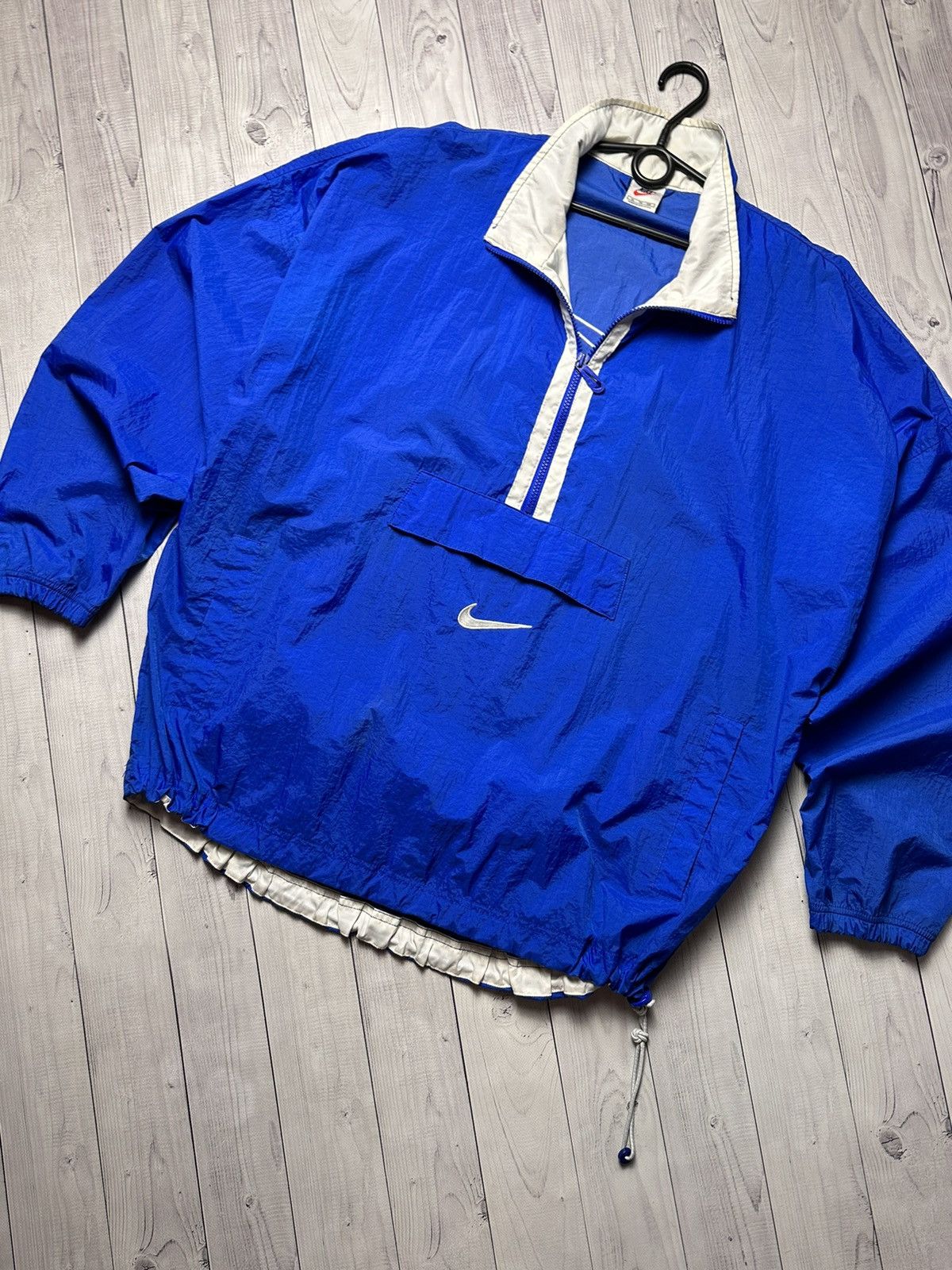 Vintage Vintage Nike anorak light jacket size XL big swoosh Size US XL / EU 56 / 4 - 3 Thumbnail