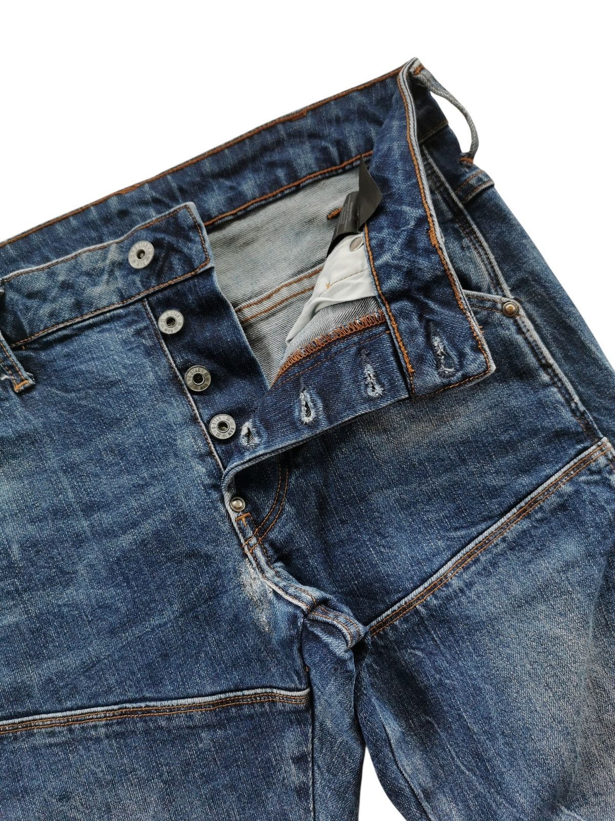 G-Star G Star Raw 5620 3D Slim Jeans Size US 30 / EU 46 - 11 Thumbnail