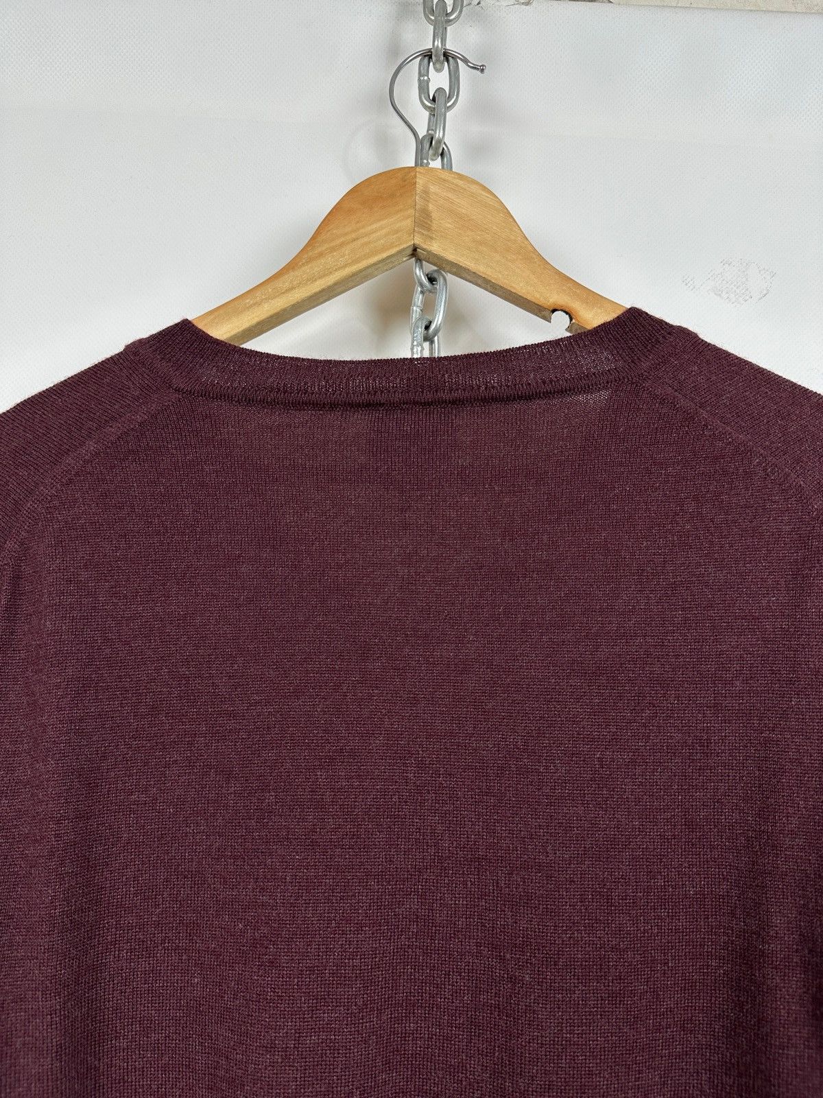 Vivienne Westwood Vivienne Westwood Wool V Neck Jumper Sweater Size US L / EU 52-54 / 3 - 14 Thumbnail