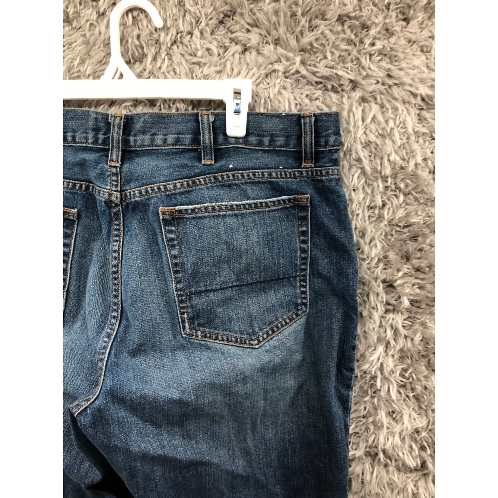 J.Crew J.Crew Jeans Size 38x32 Mens Mid Rise Straight Leg Dark Wash Blue Denim Size US 38 / EU 54 - 6 Thumbnail
