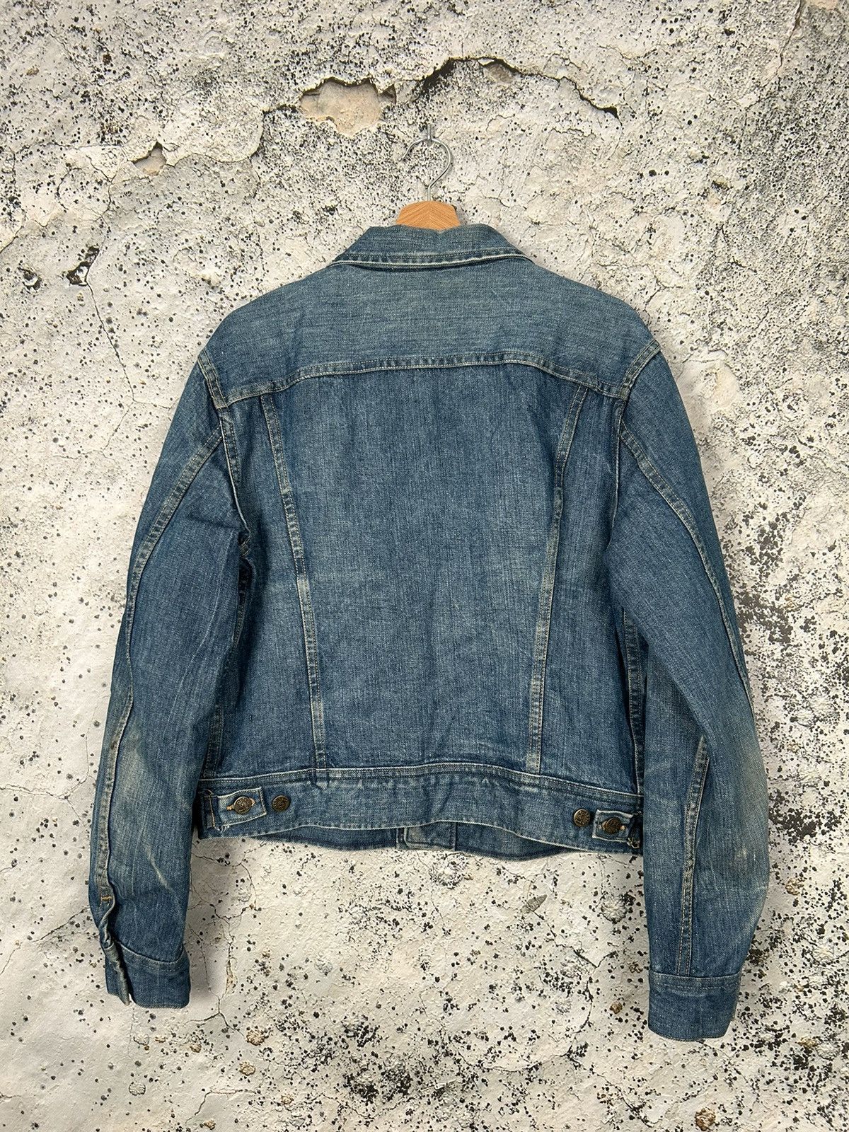 Lee Vintage Lee Jeans 90s Trucker Jacket Storm Denim Grunge Punk Size US M / EU 48-50 / 2 - 5 Thumbnail