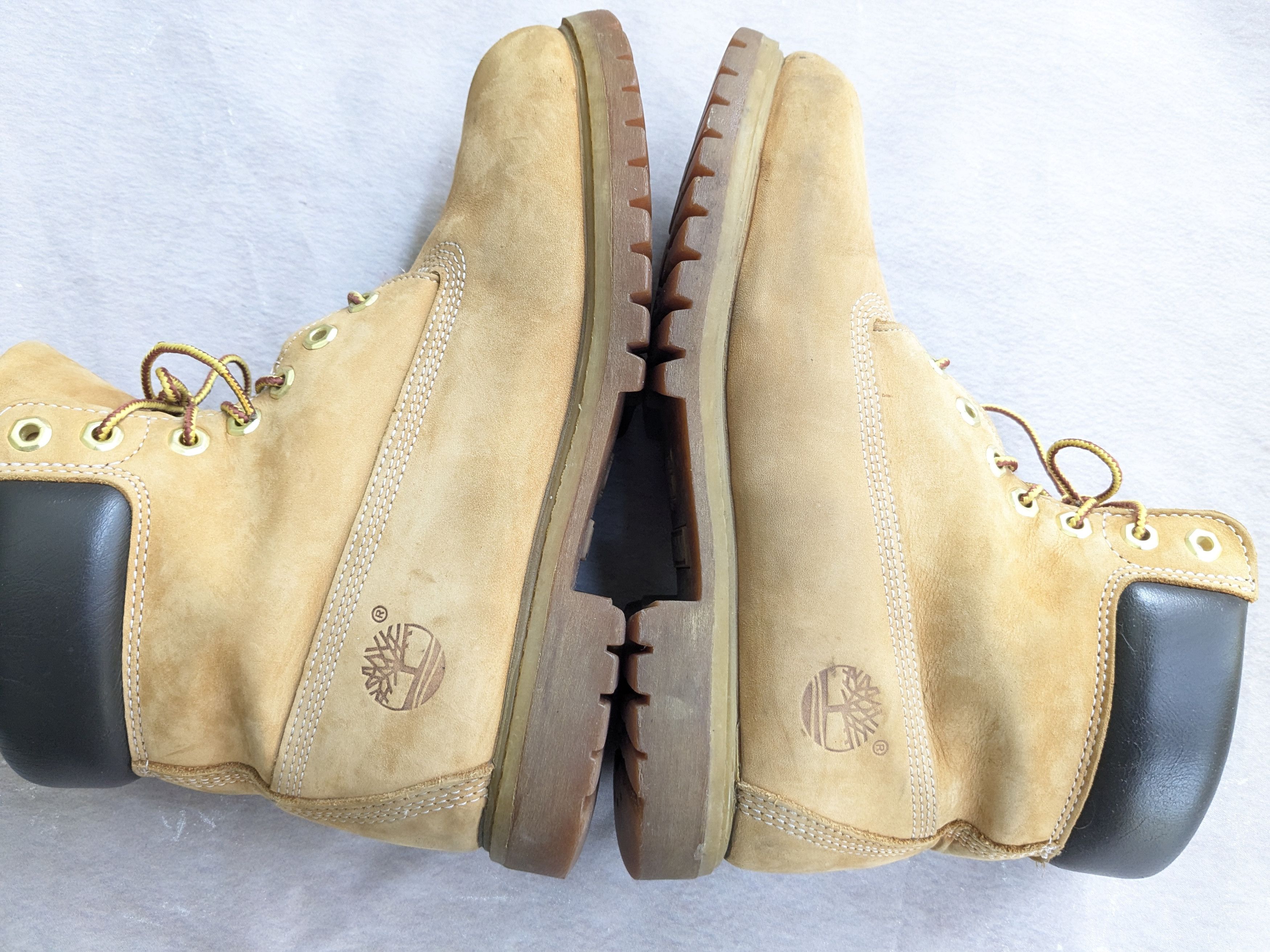 Timberland Timberland Boots Wheat Brown Suede 9 M Size US 9 / EU 42 - 7 Thumbnail