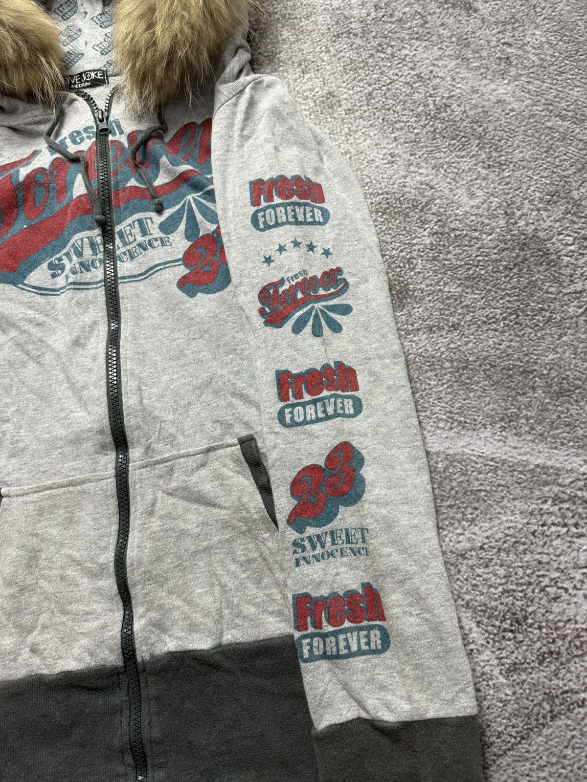 Le Grande Bleu (L.G.B.) Prive joke poem fur hoodie Size US S / EU 44-46 / 1 - 4 Thumbnail