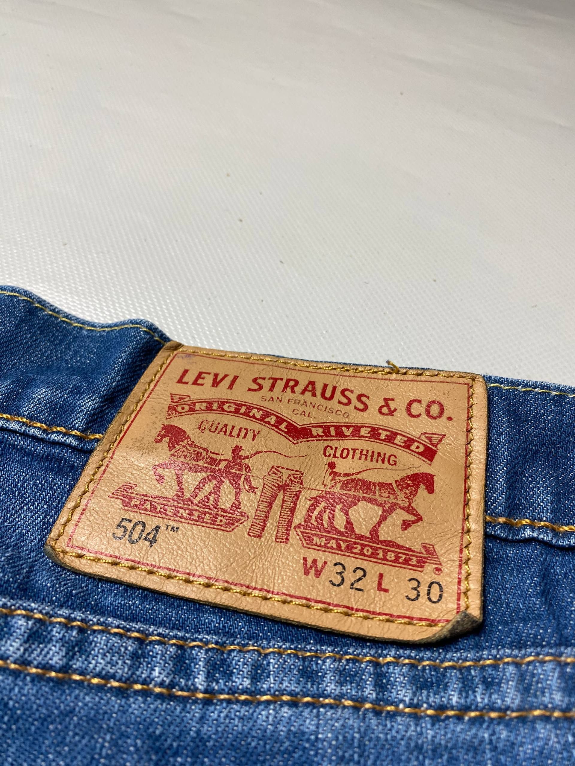 Levi's Vintage Levis 504 Jeans Size US 32 / EU 48 - 3 Thumbnail