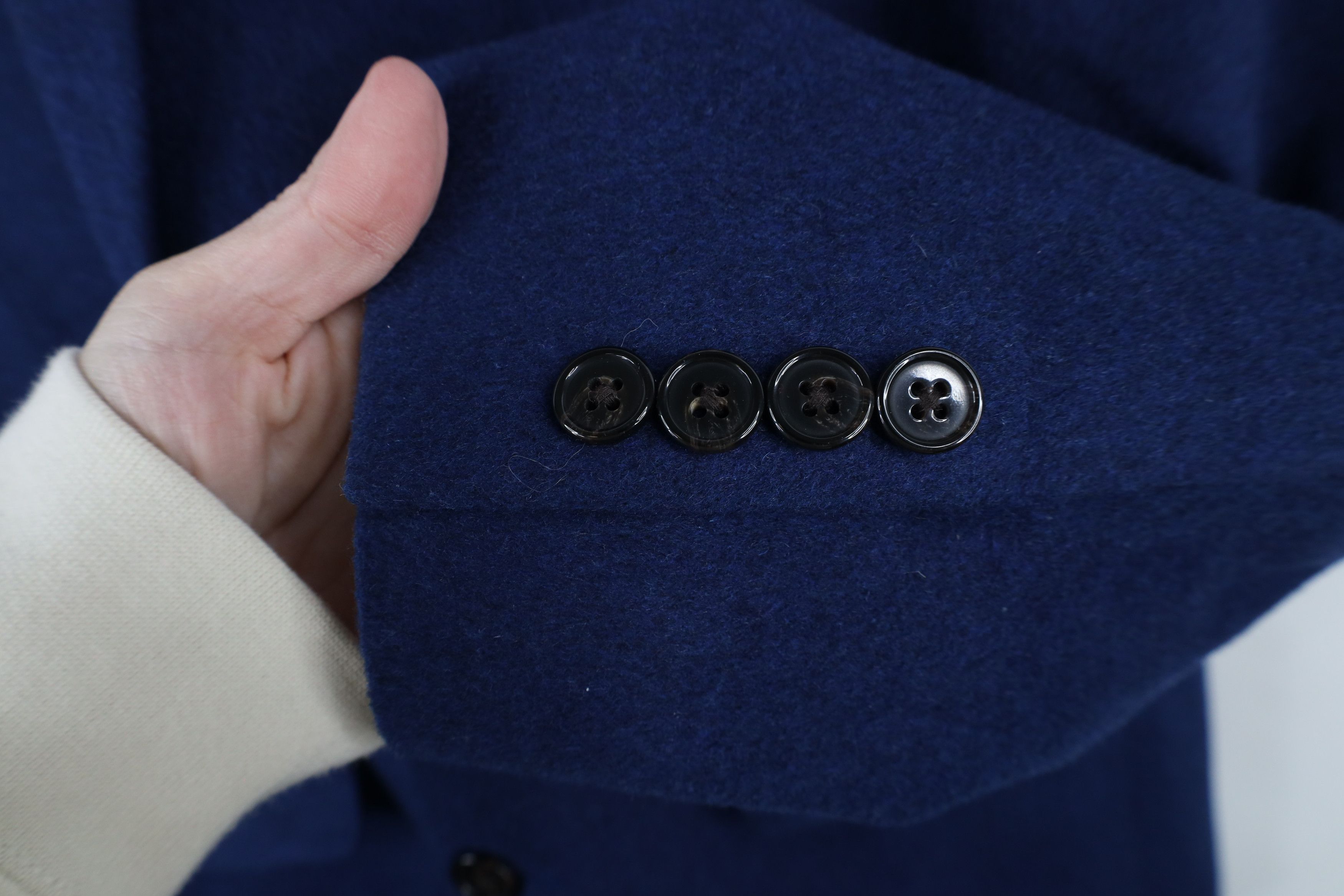 Ralph Lauren × Vintage Ralph Lauren Cashmere Blend 2 Button Suit Coat Jacket Blazer Size US XL / EU 56 / 4 - 4 Thumbnail