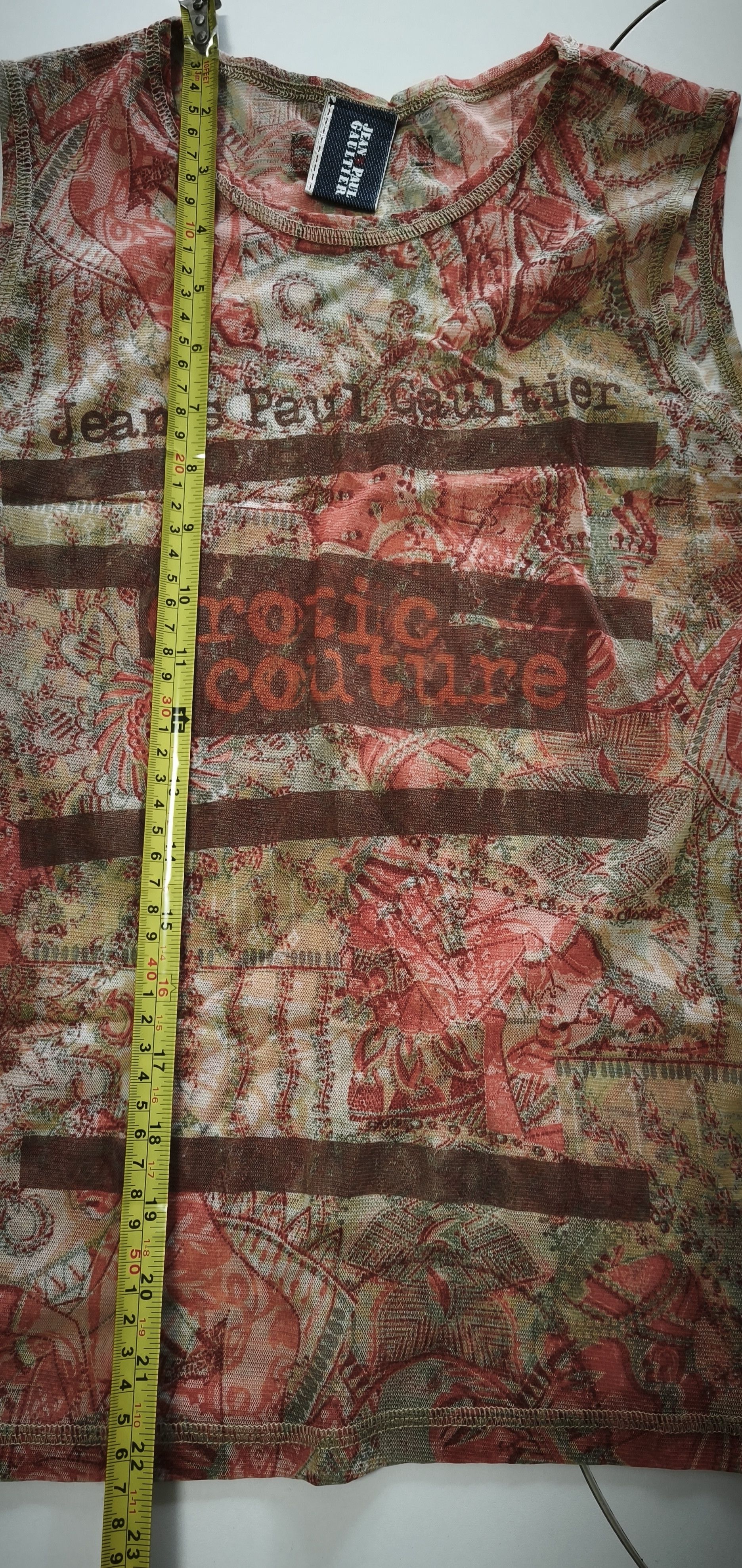 Jean Paul Gaultier 2000's - Kamasutra print tank top Size S / US 4 / IT 40 - 22 Thumbnail