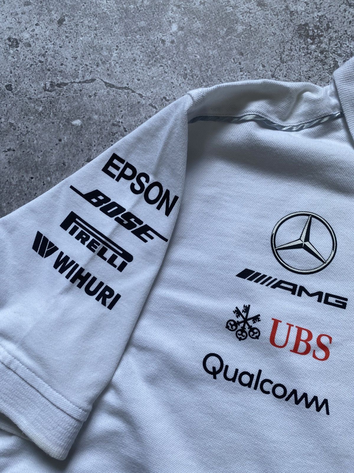 Mercedes-Benz Mercedes AMG Petronas Racing Polo Shirt Formula 1 Racing F1 Size US M / EU 48-50 / 2 - 5 Thumbnail