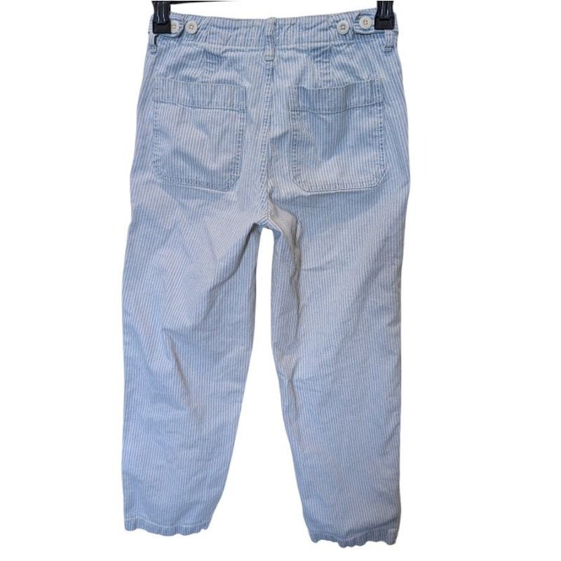 Madewell Madewell Griff Fatigue Pants Indigo Railroad Stripe Sz 24 Size 24" / US 00 / IT 34 - 5 Thumbnail