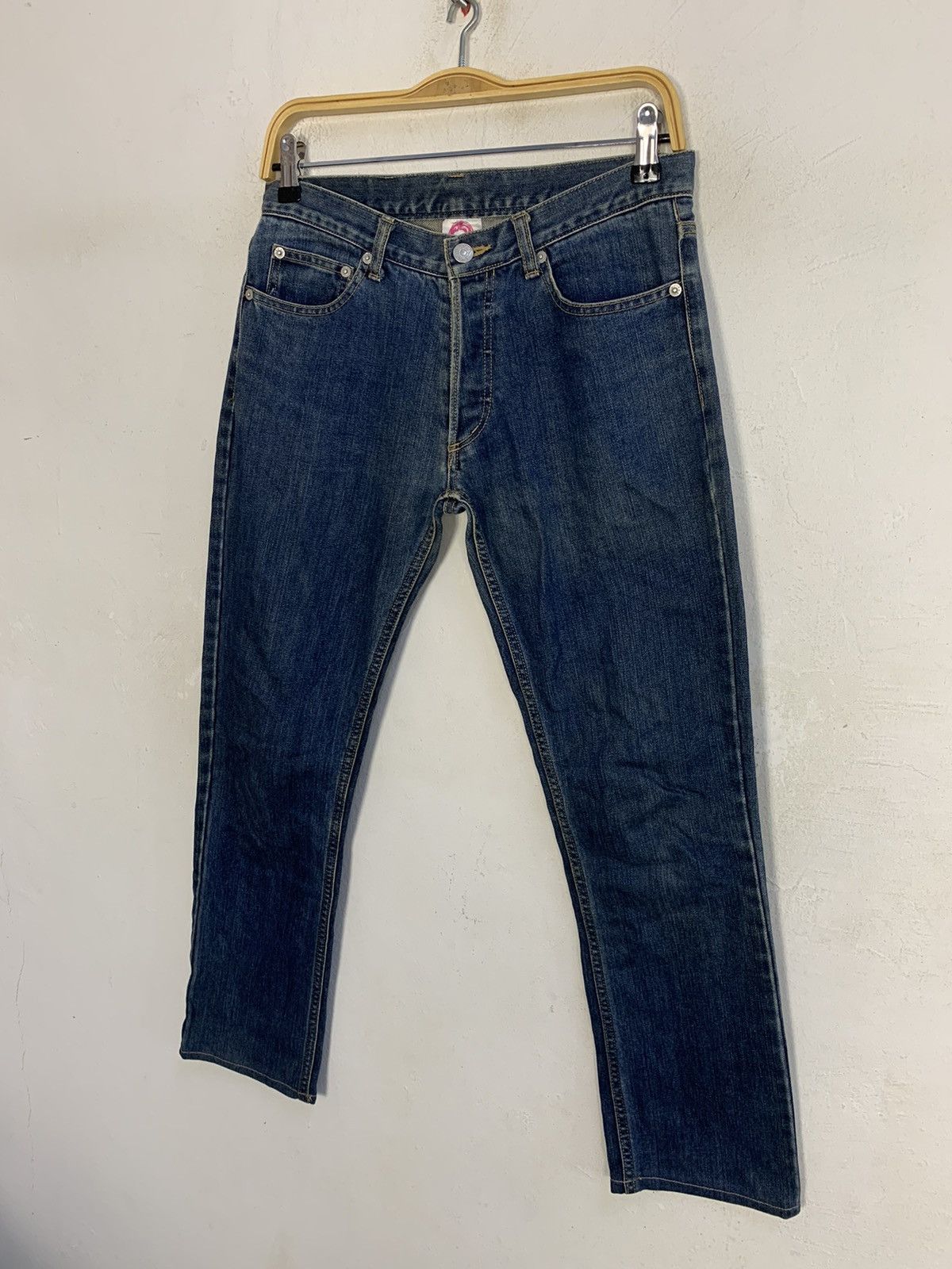 Japanese Brand × X-Girl Hype X-Girl Indigo Japan Denim Jeans Skinny Size 30" / US 8 / IT 44 - 4 Thumbnail