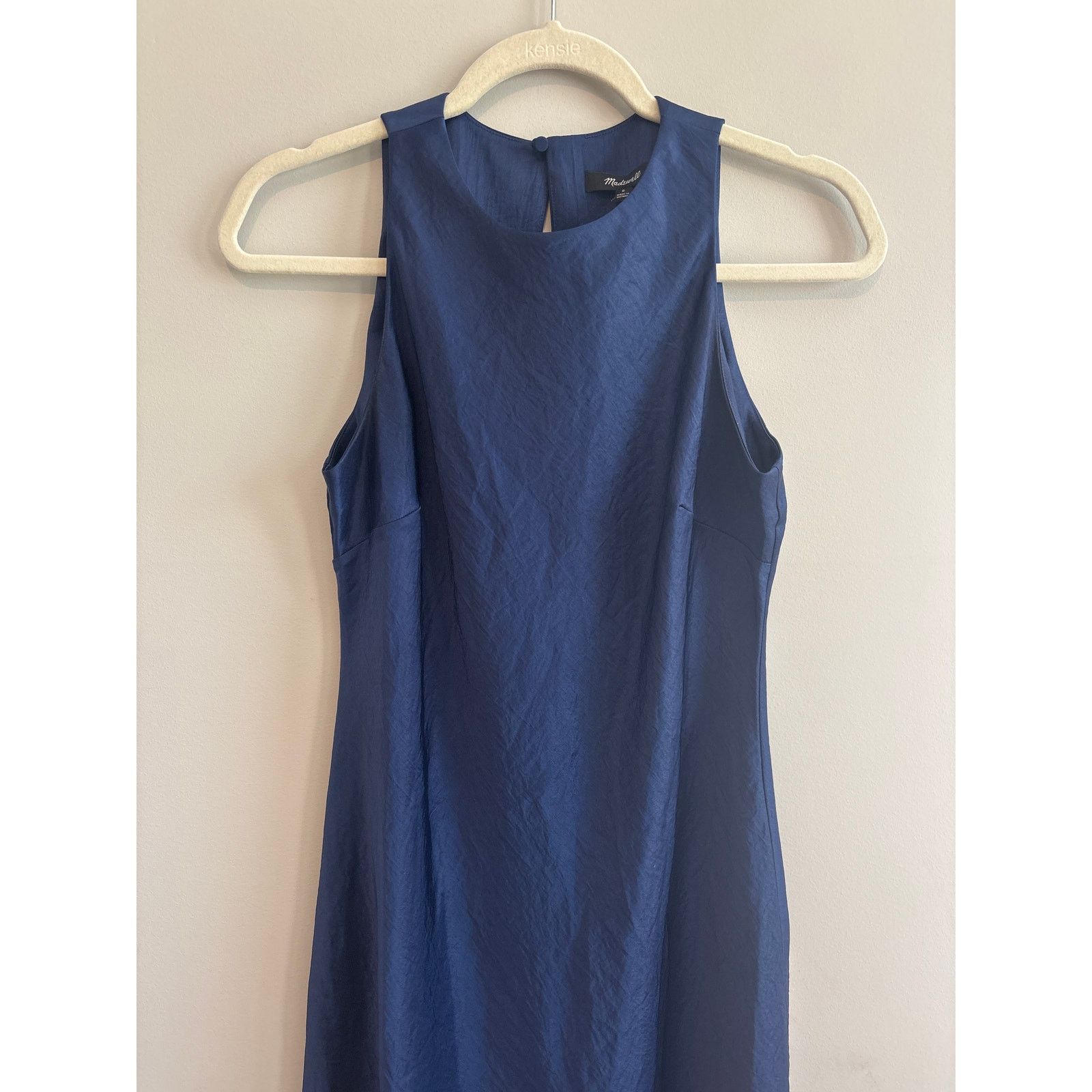Madewell NWT Madewell Sleeveless Midi Dress Deep Cobalt Blue Size 0 Size XS / US 0-2 / IT 36-38 - 6 Thumbnail
