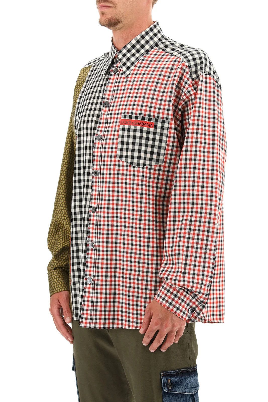 Dolce & Gabbana o1y0125 Checked Shirt in Multicolor Size US M / EU 48-50 / 2 - 4 Thumbnail
