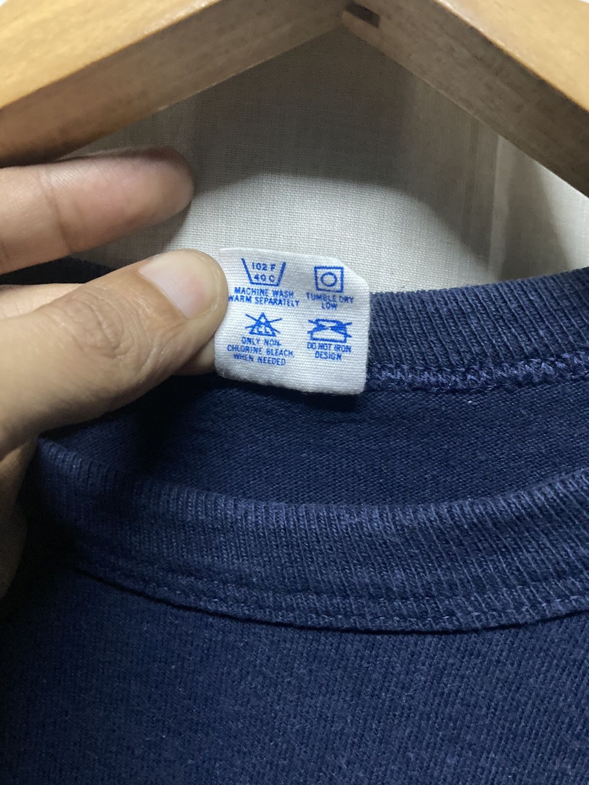 Champion × Vintage Vintage Champion Crewneck Navy Single Stitch Tee Size US M / EU 48-50 / 2 - 5 Thumbnail