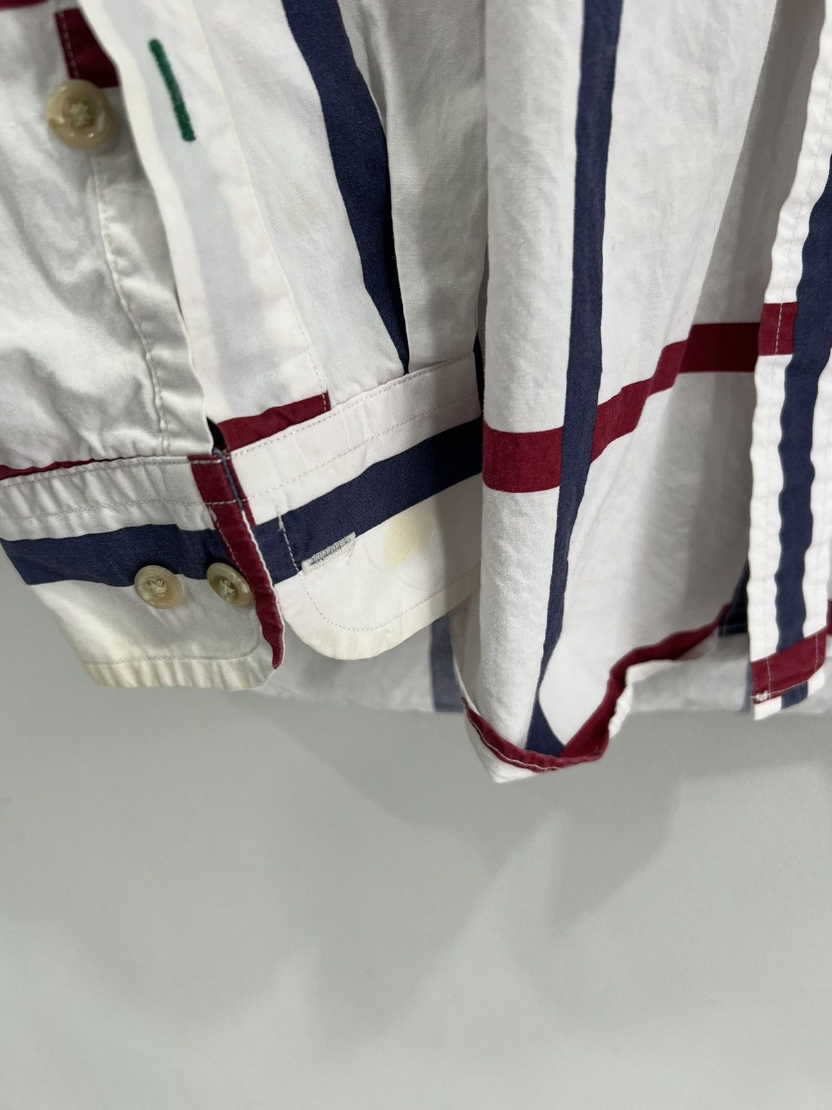 Vintage Vintage 90s Tommy Hilfiger Striped Button Up Shirt Size US XL / EU 56 / 4 - 5 Thumbnail