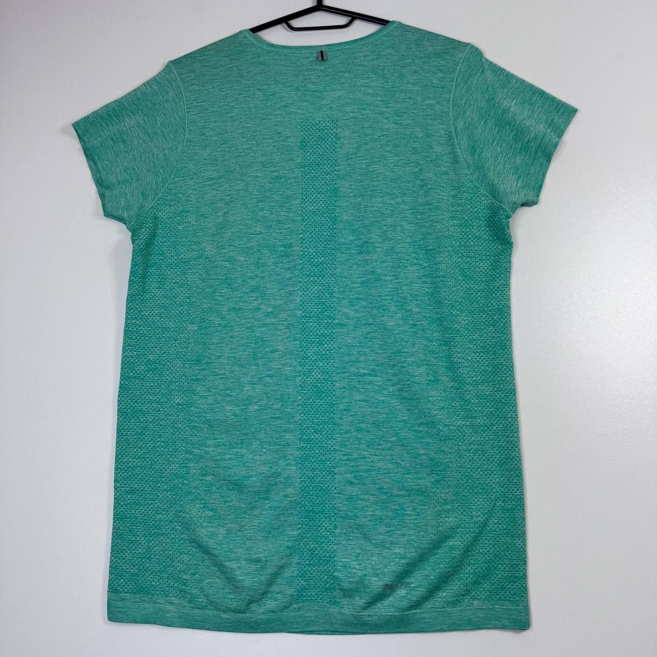 Nike Nike Womens Dri Fit Running T Shirt Green Athletic L Size L / US 10 / IT 46 - 6 Thumbnail