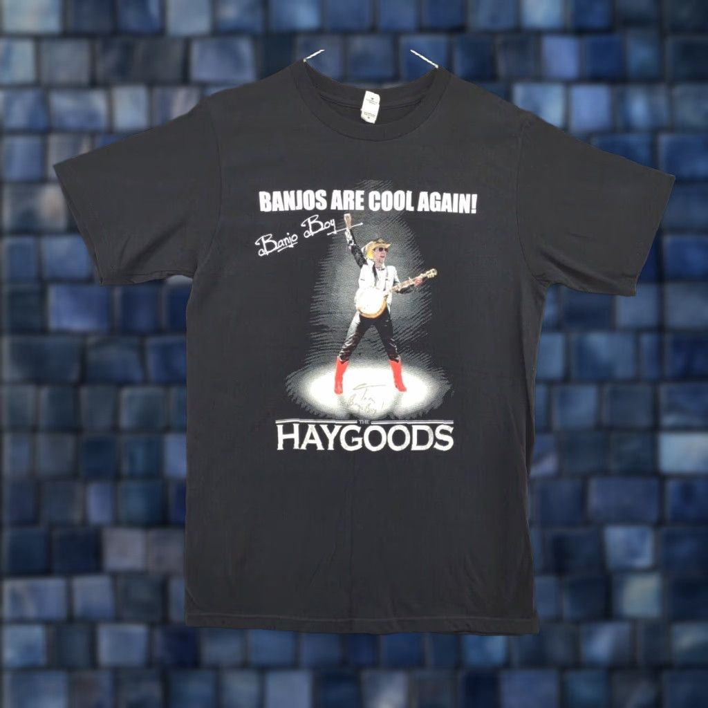 Vintage THE HAYGOODS Signed Autographed Banjo Boy T-Shirt Adult Medium Size Size US M / EU 48-50 / 2 - 1 Thumbnail