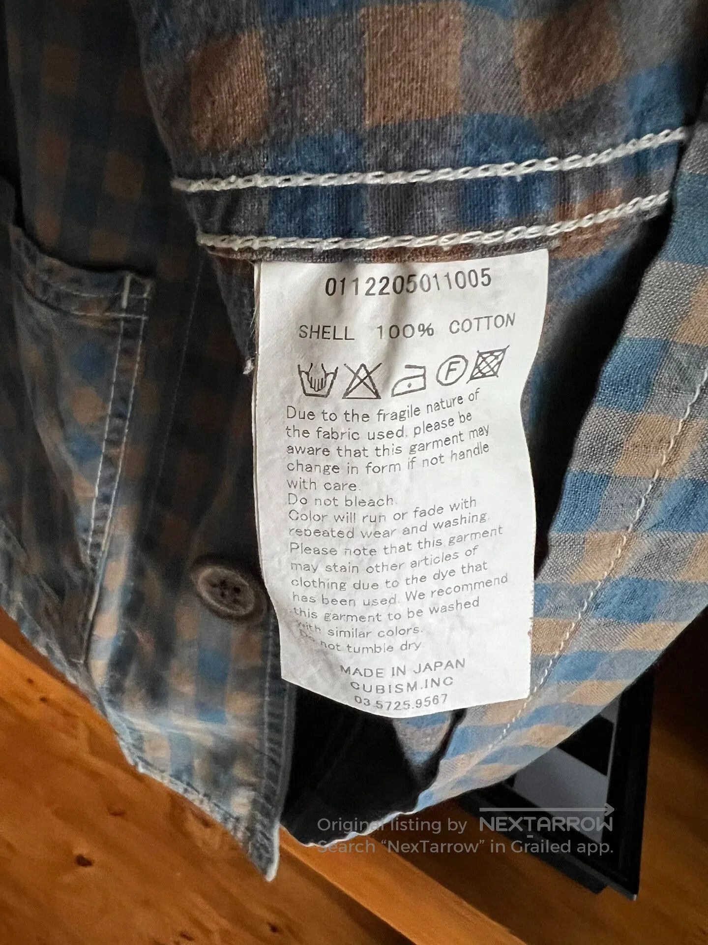 Visvim visvim 2012 blue checkered jacke. Size US M / EU 48-50 / 2 - 8 Thumbnail