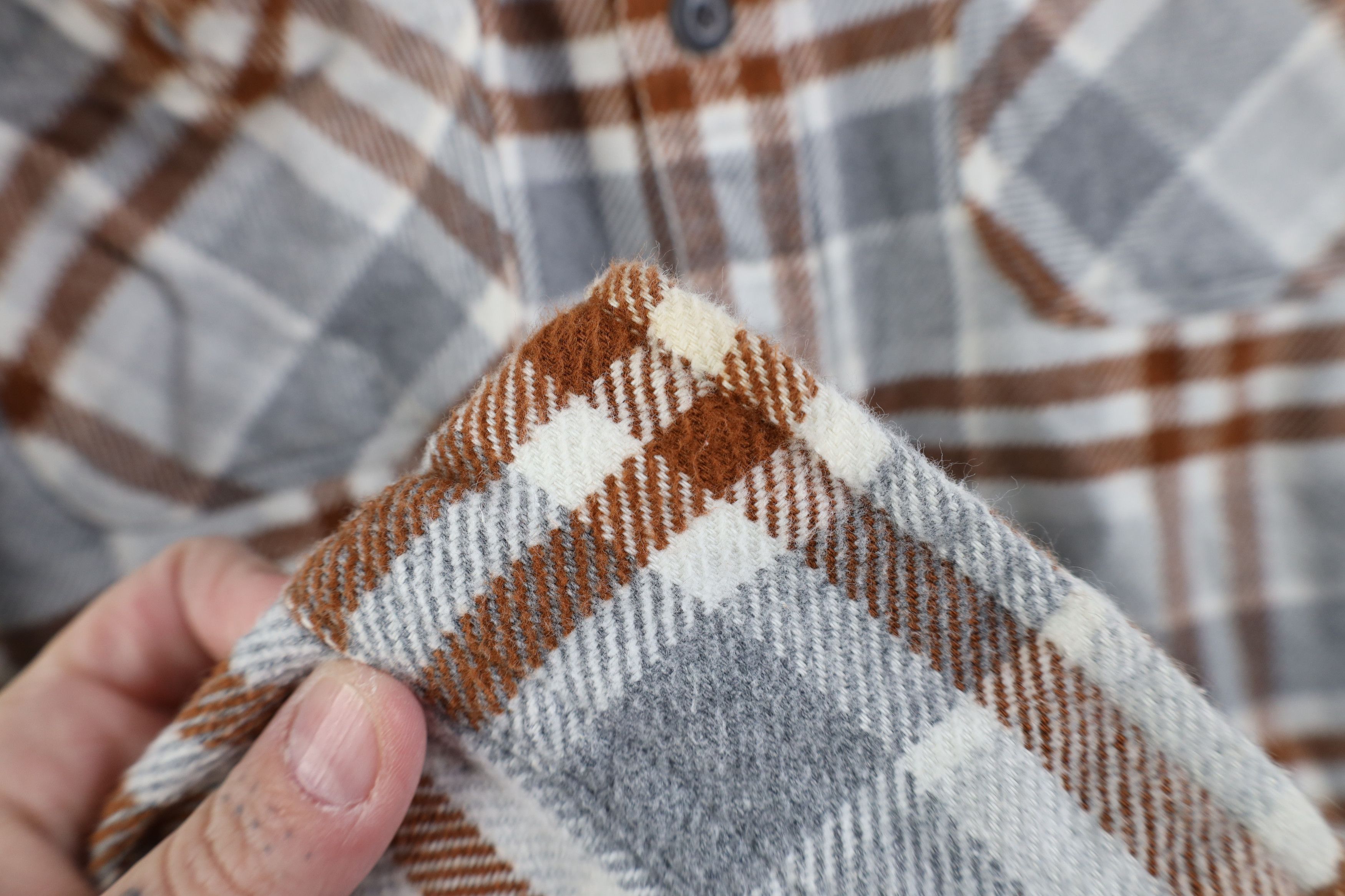 Lands' End Vintage Lands End Heavyweight Flannel Collared Button Shirt Size US XXL / EU 58 / 5 - 9 Thumbnail