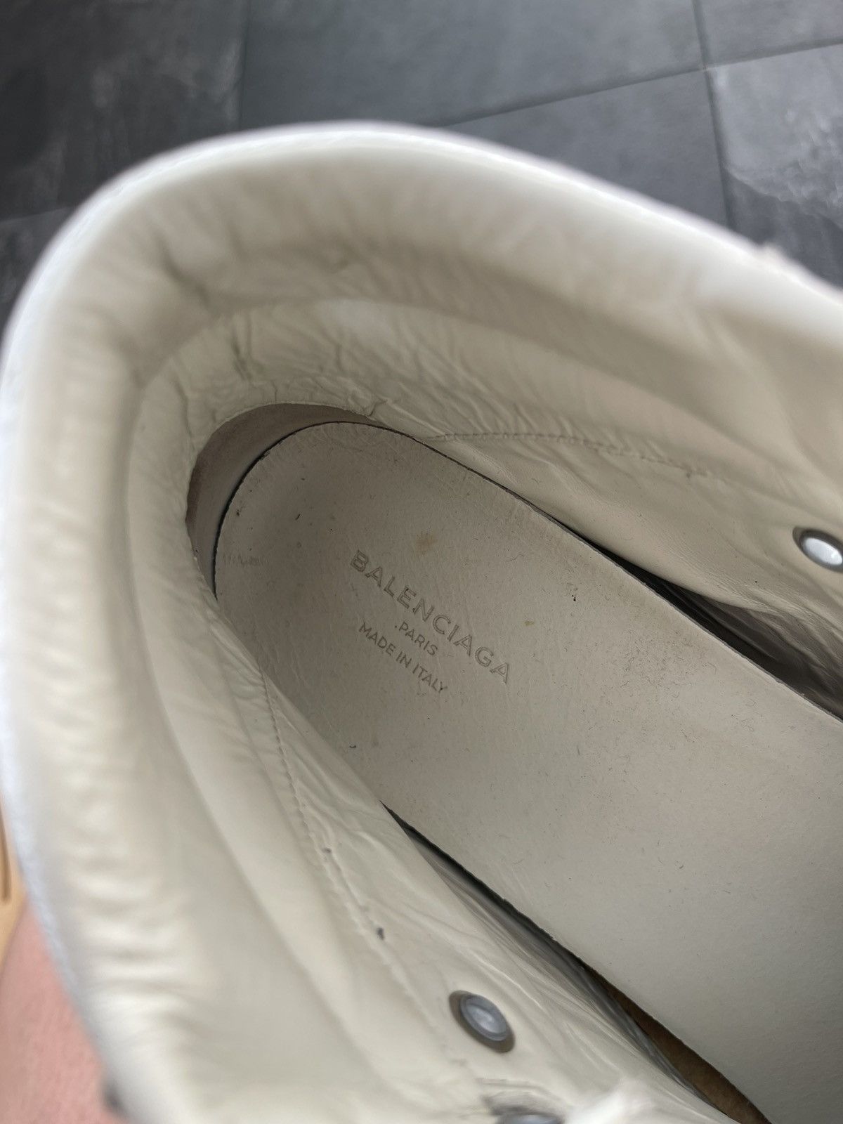 Balenciaga × Vintage BALENCIAGA high leather sneakers Size US 8 / IT 38 - 16 Thumbnail
