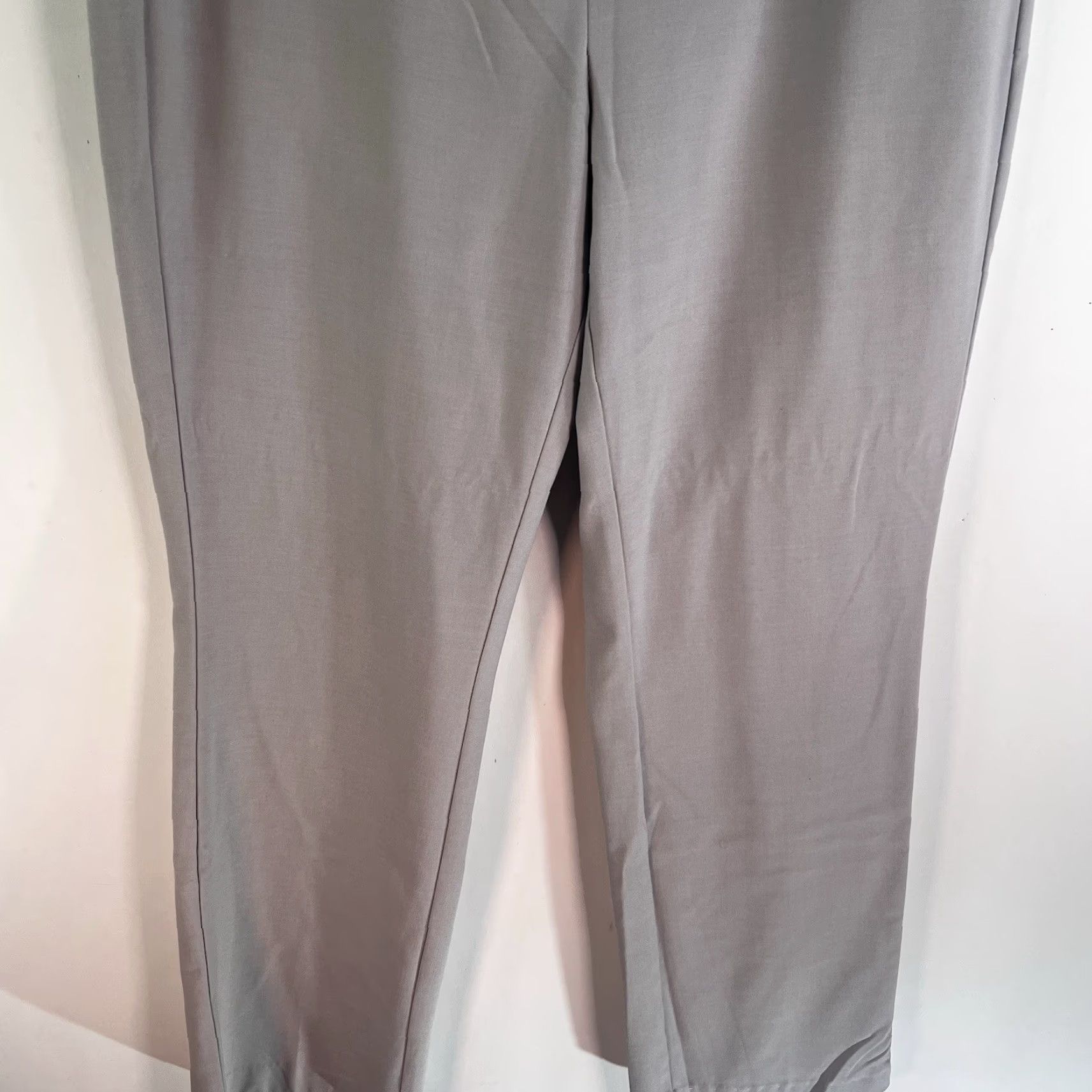 Vintage ELLE Dress Poly 37X33 Womens Size 12 Gray Straight Size XL / US 12-14 / IT 48-50 - 3 Thumbnail