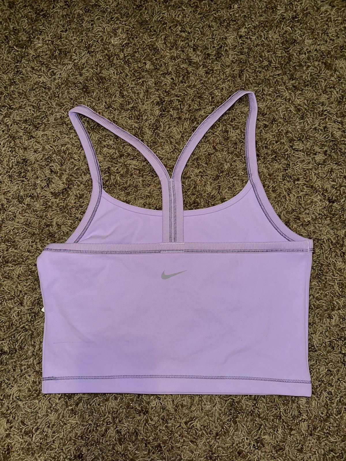 Nike Nike Women's One Fitted Dri-FIT Cropped Tank Top Sample Size ONE SIZE - 3 Thumbnail