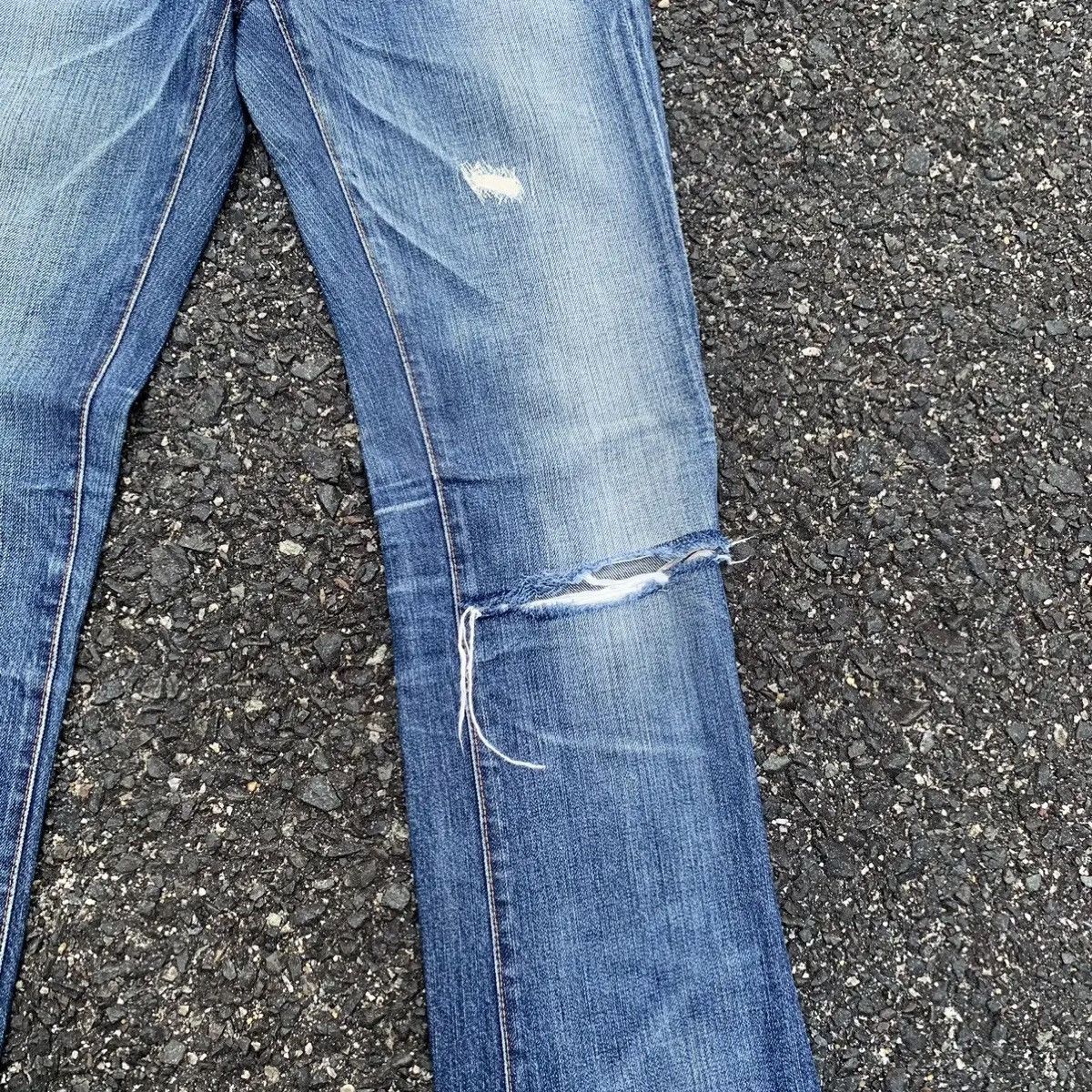 AG Adriano Goldschmied Adriano Goldschmied Jeans 29x30 Distressed Denim Faded Pants Size US 29 - 5 Thumbnail