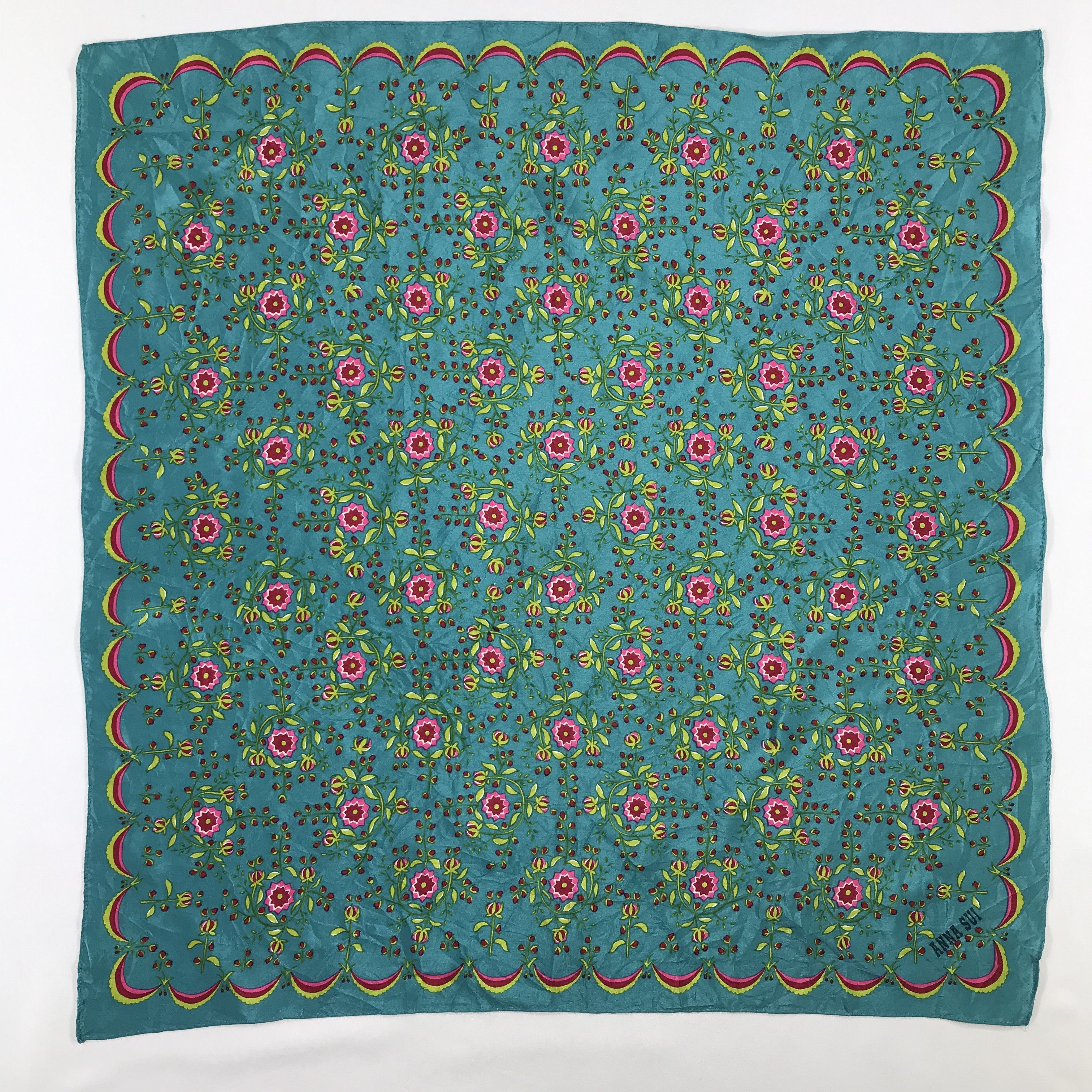 Anna Sui Anna Sui Bandana / Handkerchief / Neckerchief - S2451 Size ONE SIZE - 1 Thumbnail